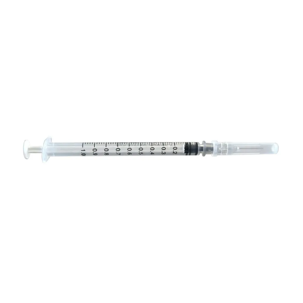 Šļirce insulīna injekcijām (27 g), 1 ml, sterila, 100 gab - Produkta attēls 