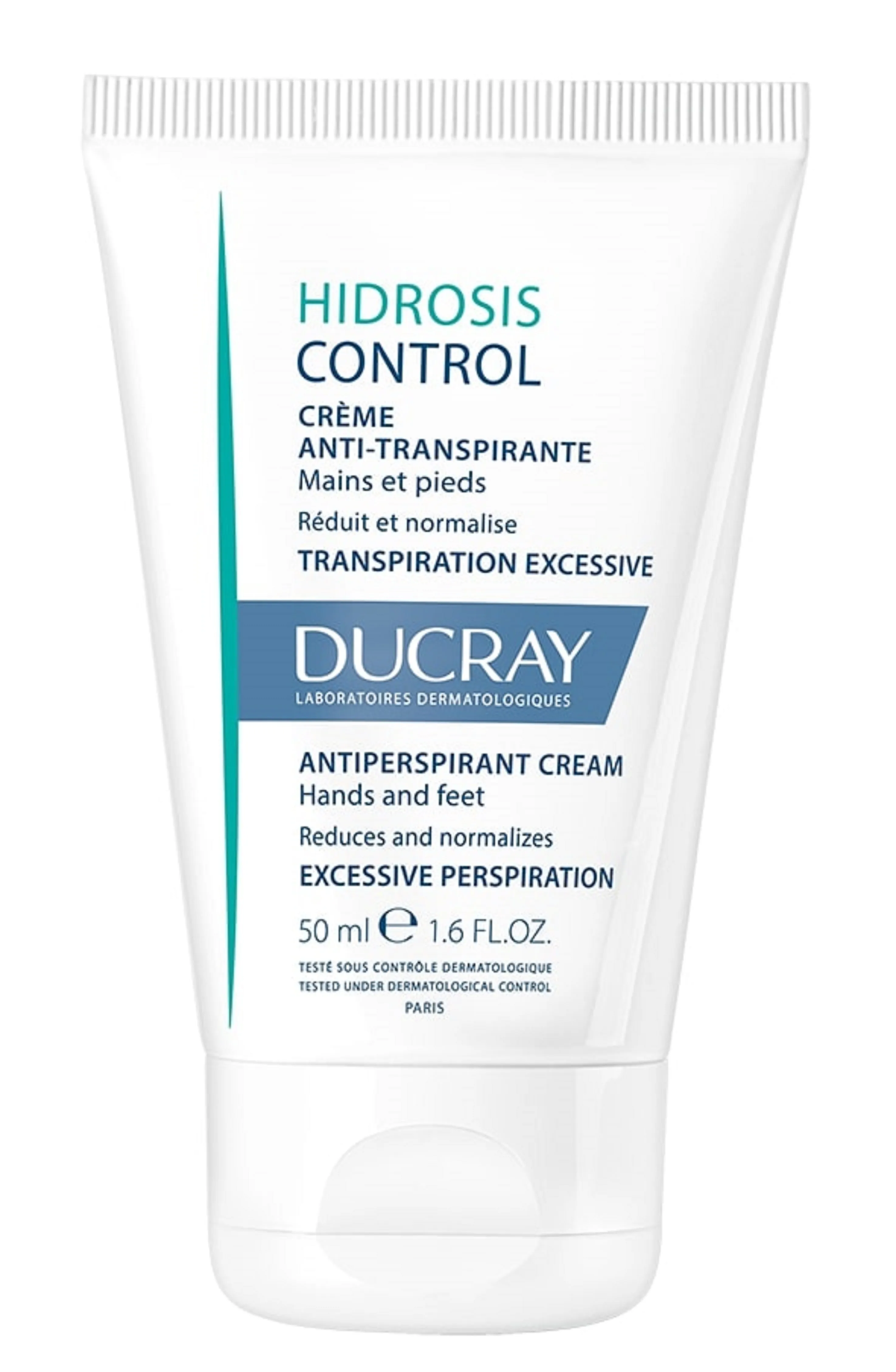 DUCRAY Hidrosis Control pretsvīšanas krēms, 50ml - Produkta attēls 