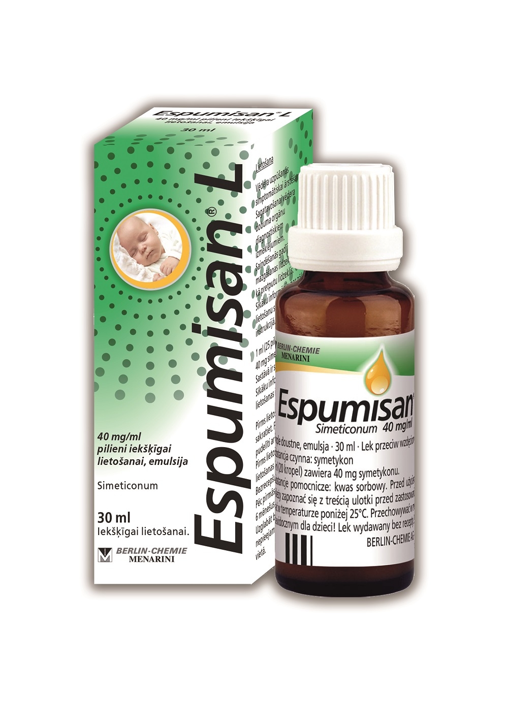 ESPUMISAN L 40MG/ML PILIENI 30ML - Produkta attēls 