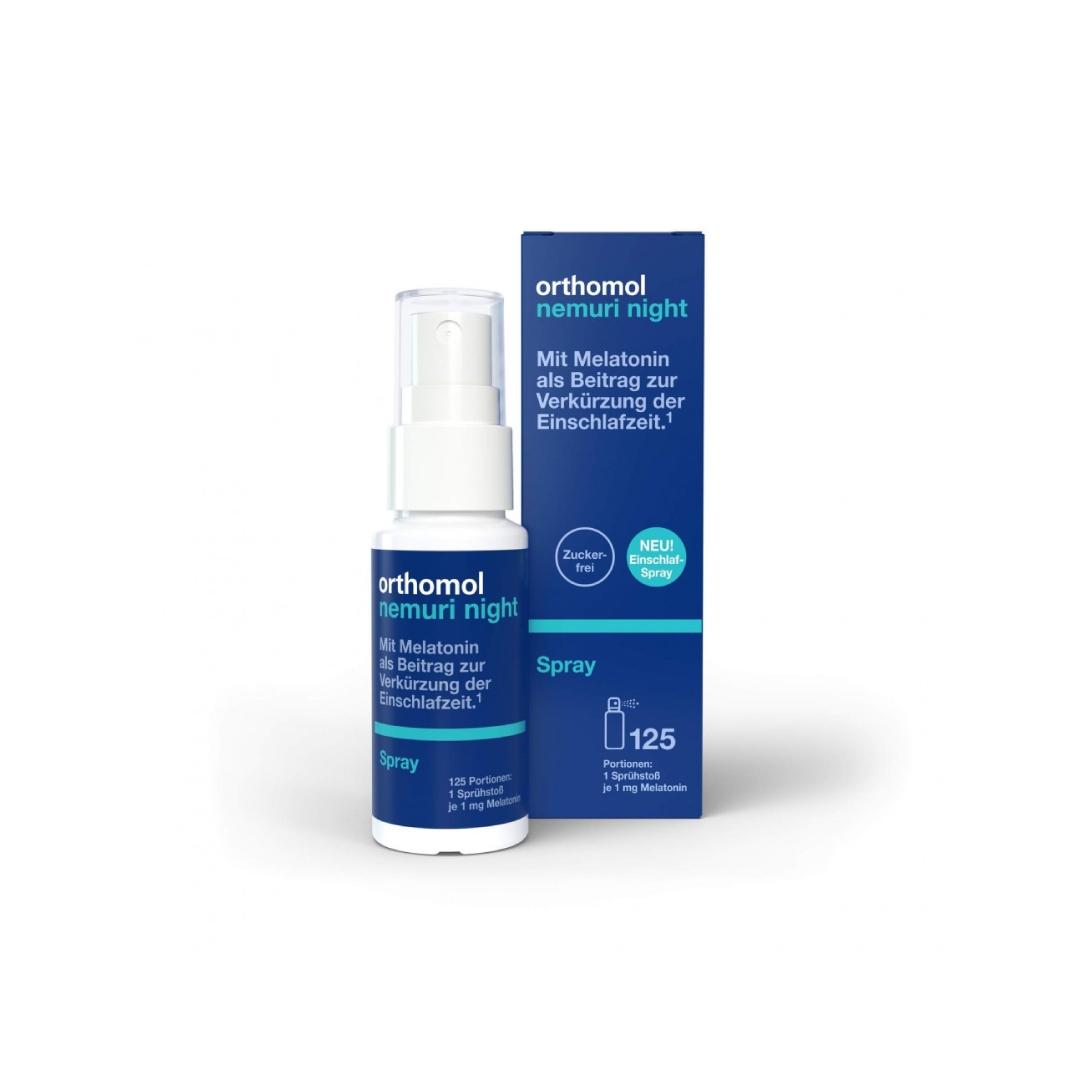 ORTHOMOL Nemuri Night sprejs, 25 ml - Produkta attēls 