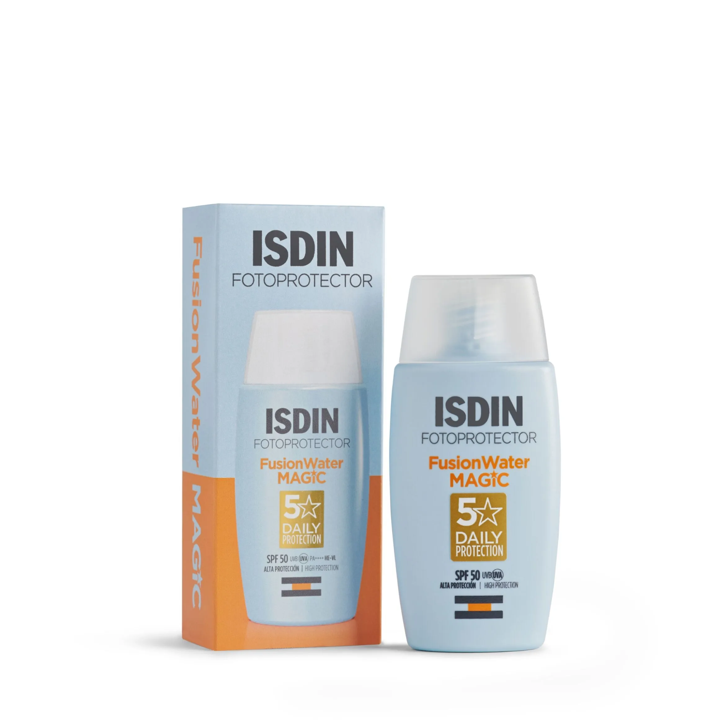 ISDIN Fotoprotector Fusion Water Magic aizsargfluīds SPF50, 50 ml - Produkta attēls 