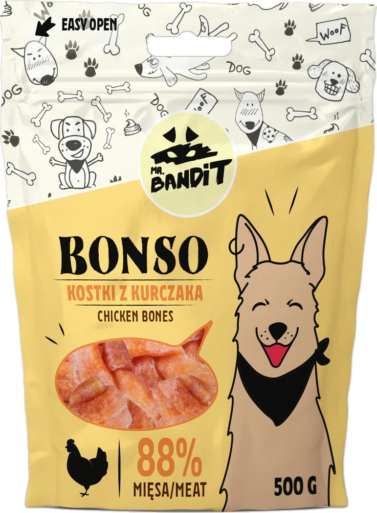 MR.BANDIT BONSO VISTAS KAULIŅI 500G - Produkta attēls 