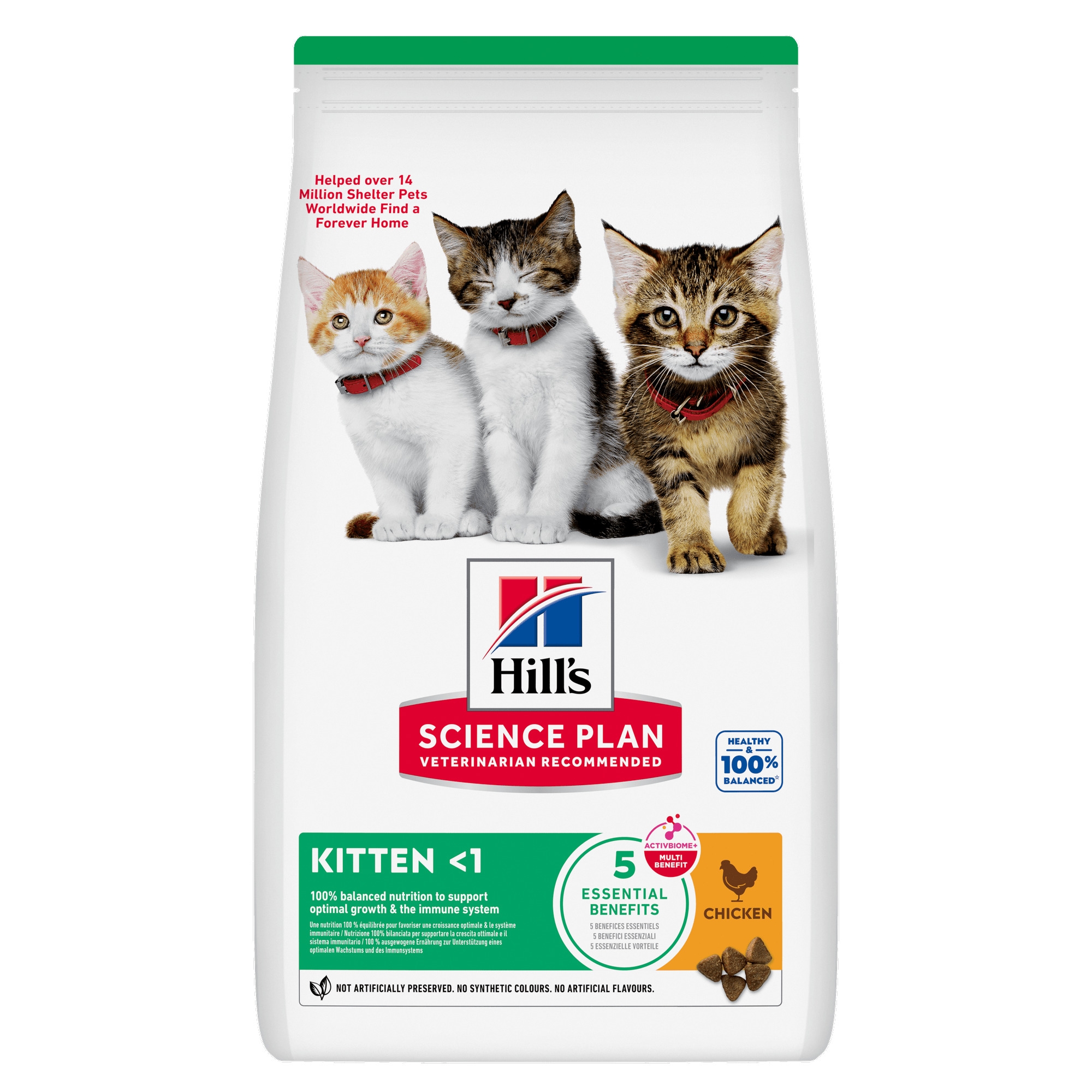 Hills kaķēnu sausā barība vista 300g - Produkta attēls 