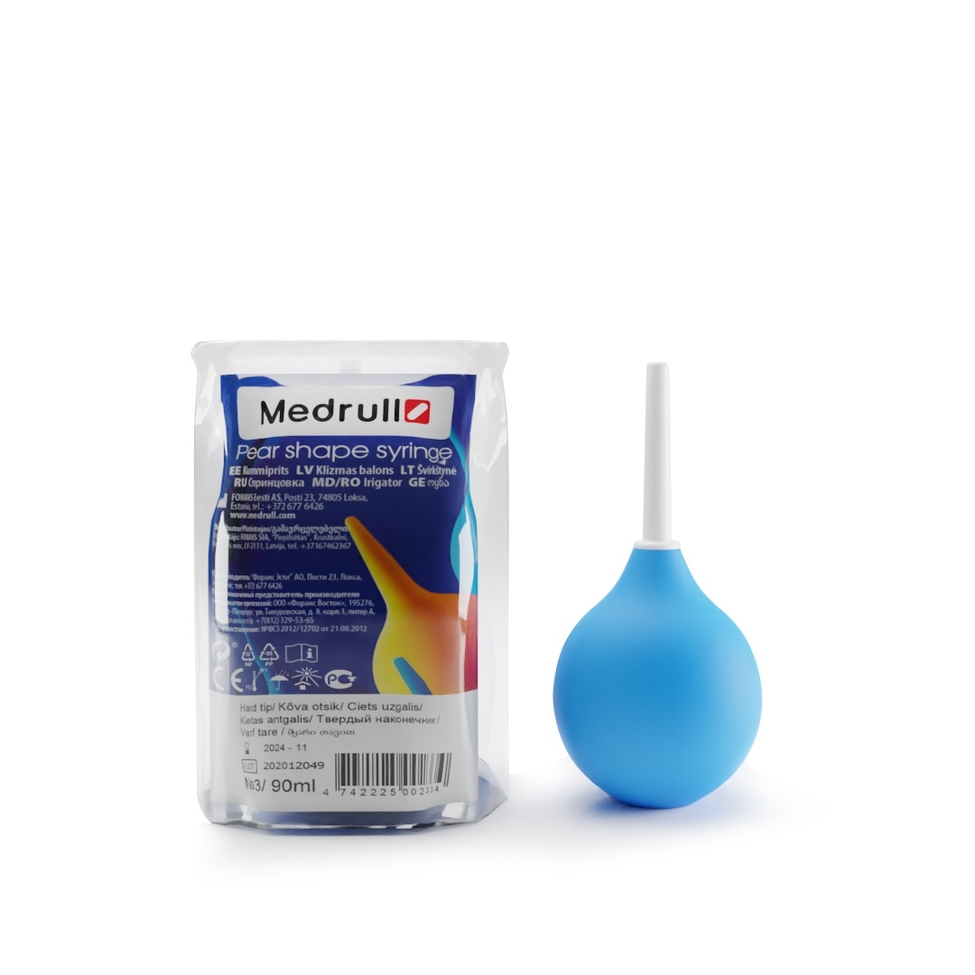 MEDRULL Balons klizmas ar cietu uzgali, 3 gab - Produkta attēls 