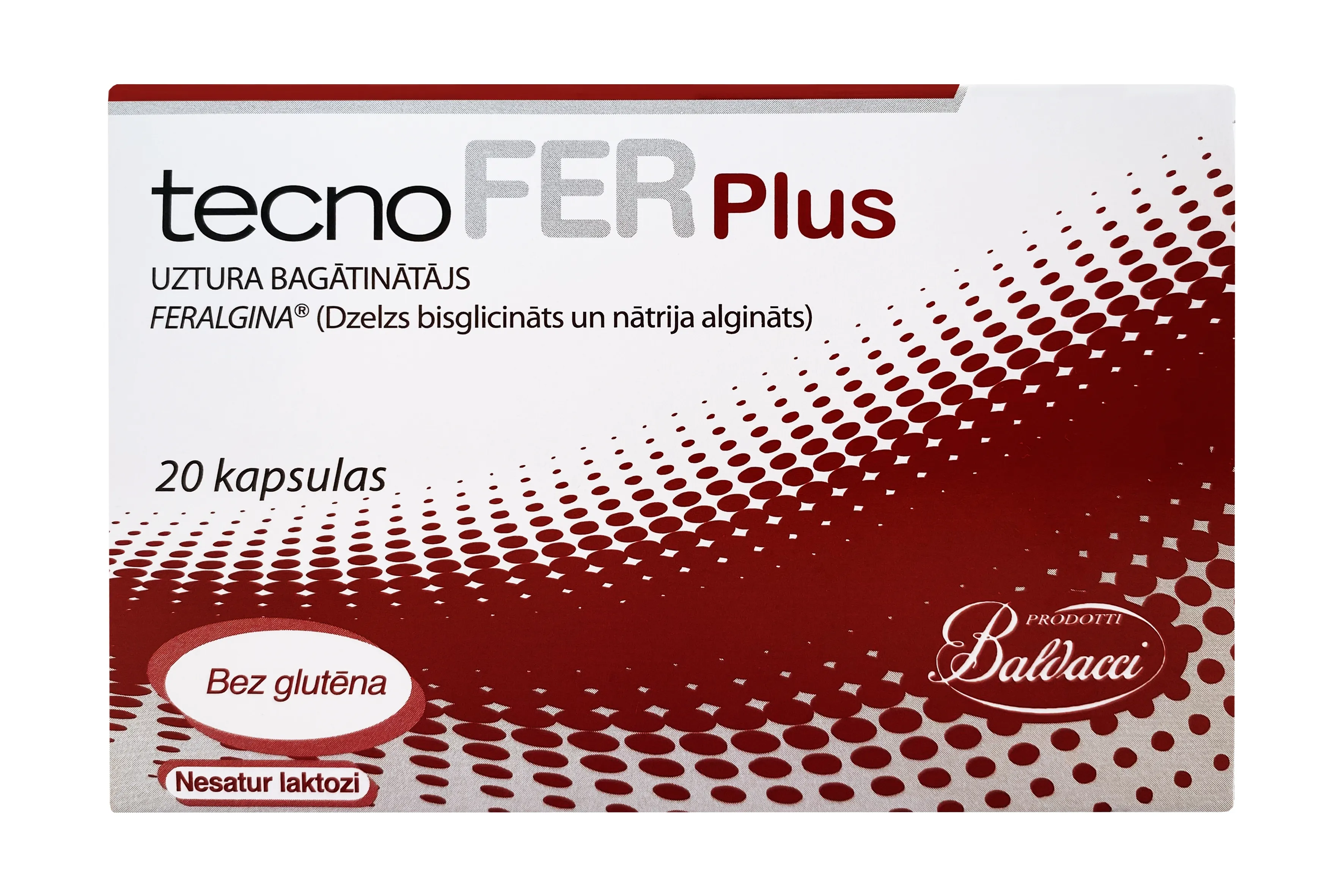 tecnoFER Plus 30mg kapsulas, 20 gab - Produkta attēls 4