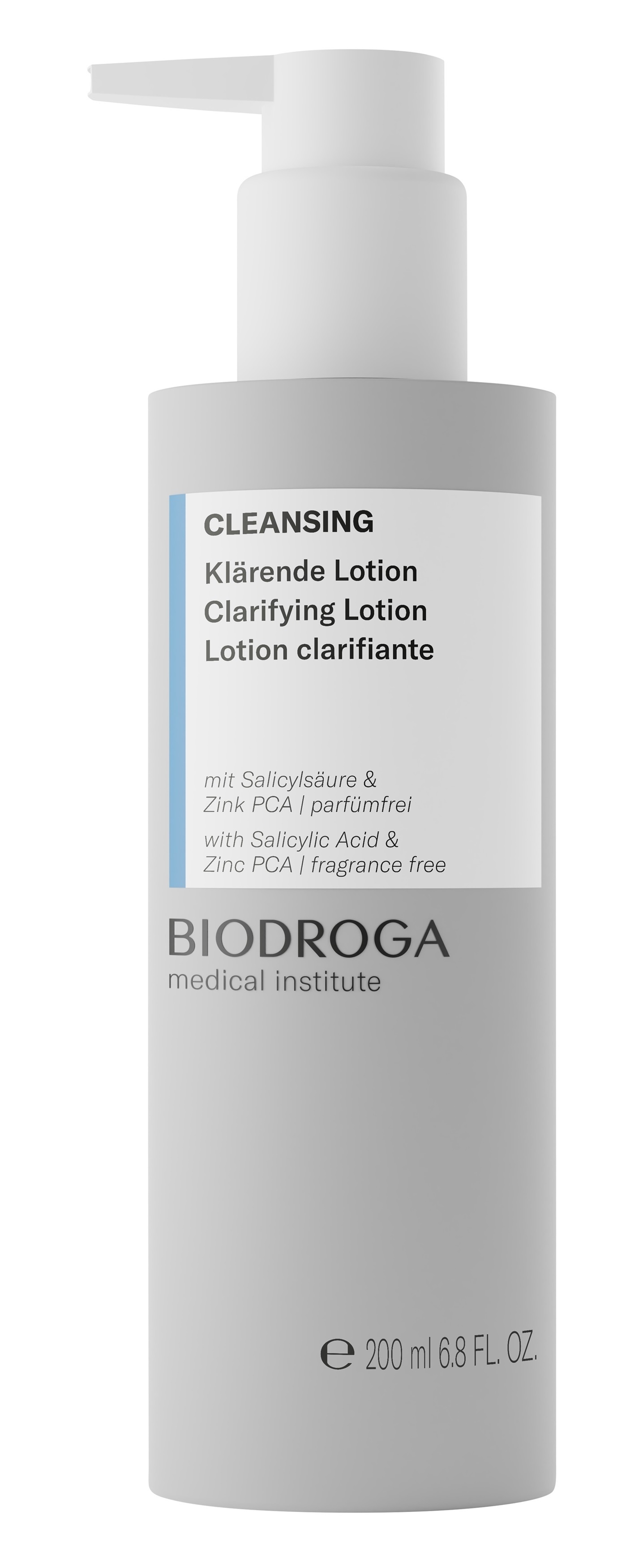 BIODROGA tīrošs losjons problemāt. taukainai ādai, 200 ml - Produkta attēls 