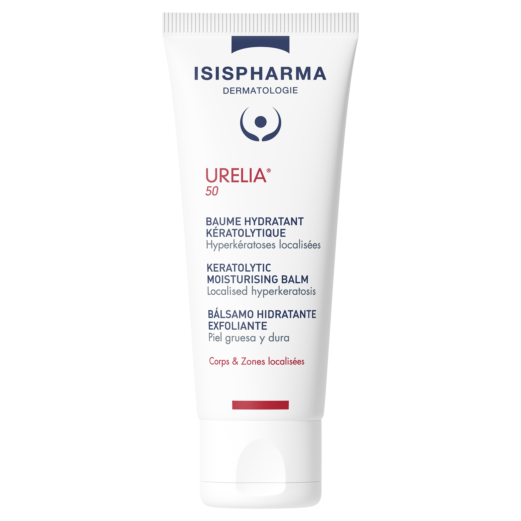 ISISPHARMA Urelia 50 keratolītisks mitrinošs balzams, 40 ml - Produkta attēls 