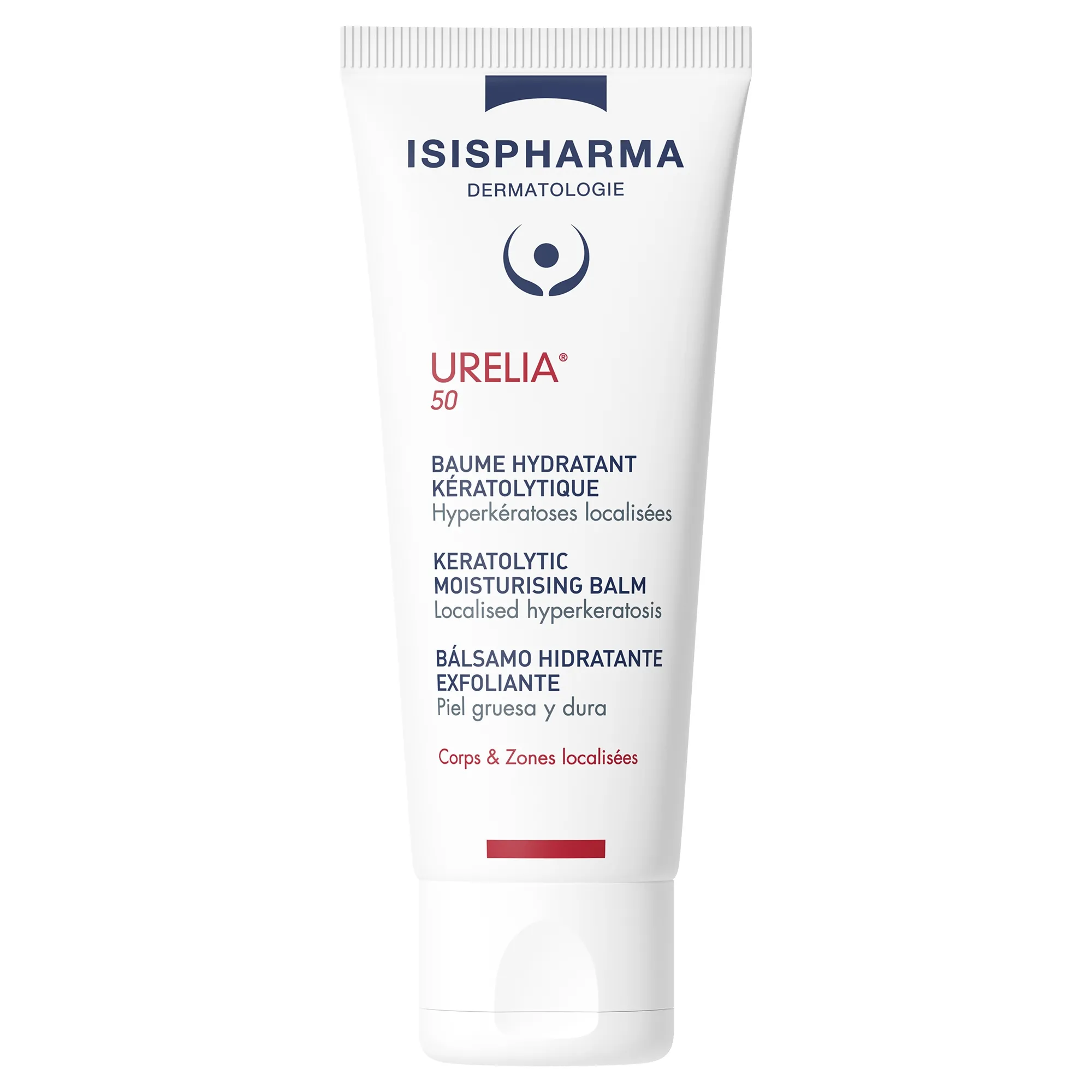 ISISPHARMA Urelia 50 keratolītisks mitrinošs balzams, 40 ml - Produkta attēls 