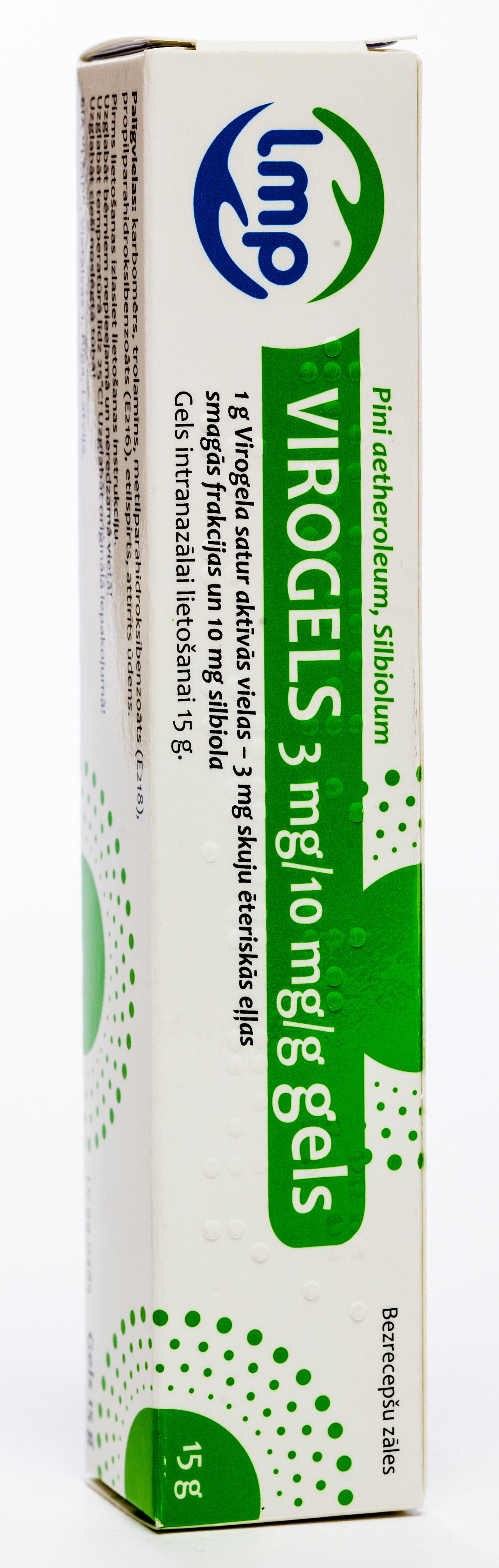 VIROGELS 0.3 % gels, 15 g. - Produkta attēls 