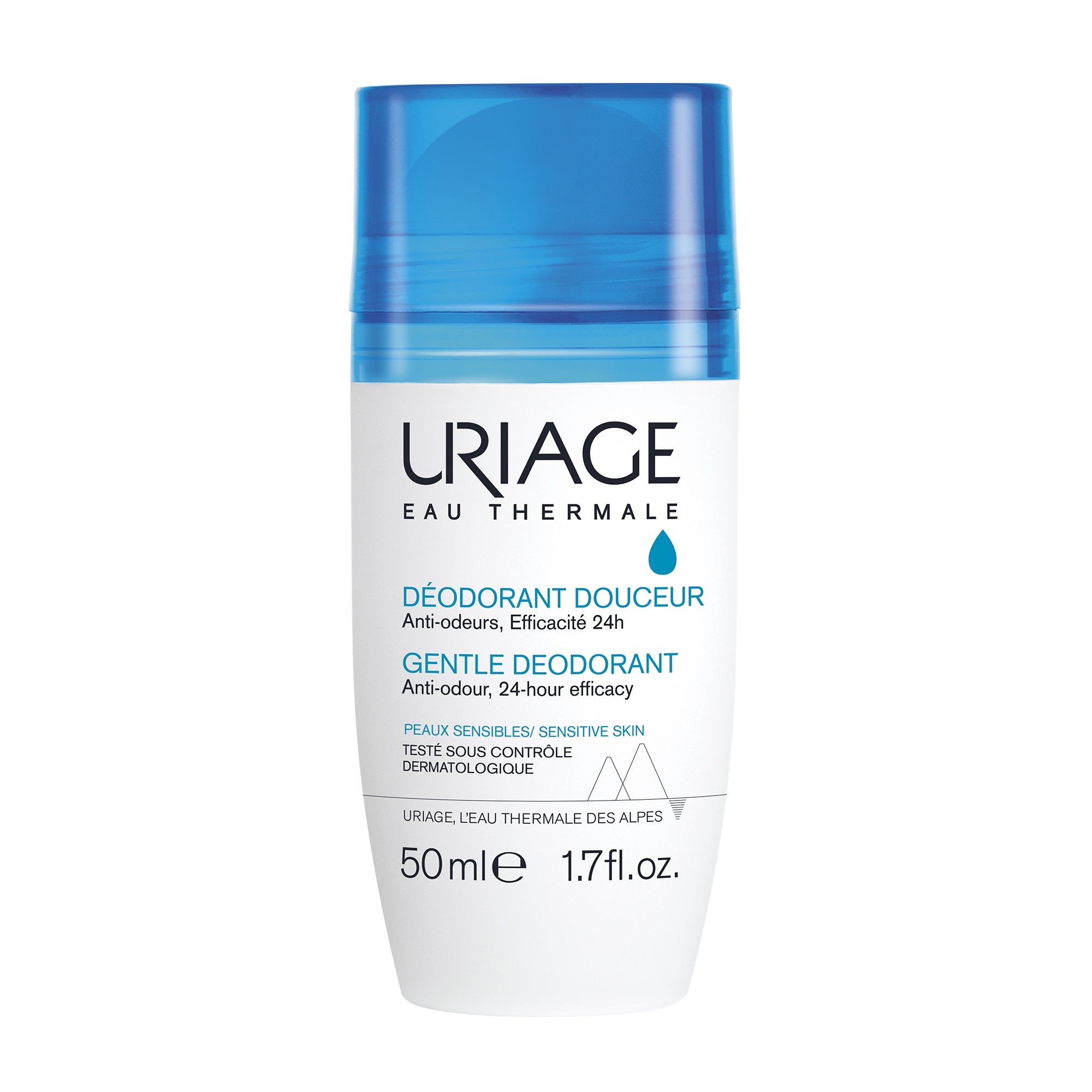 URIAGE EAU Thermale Gentle dezodorants 24h, 50 ml - Produkta attēls 