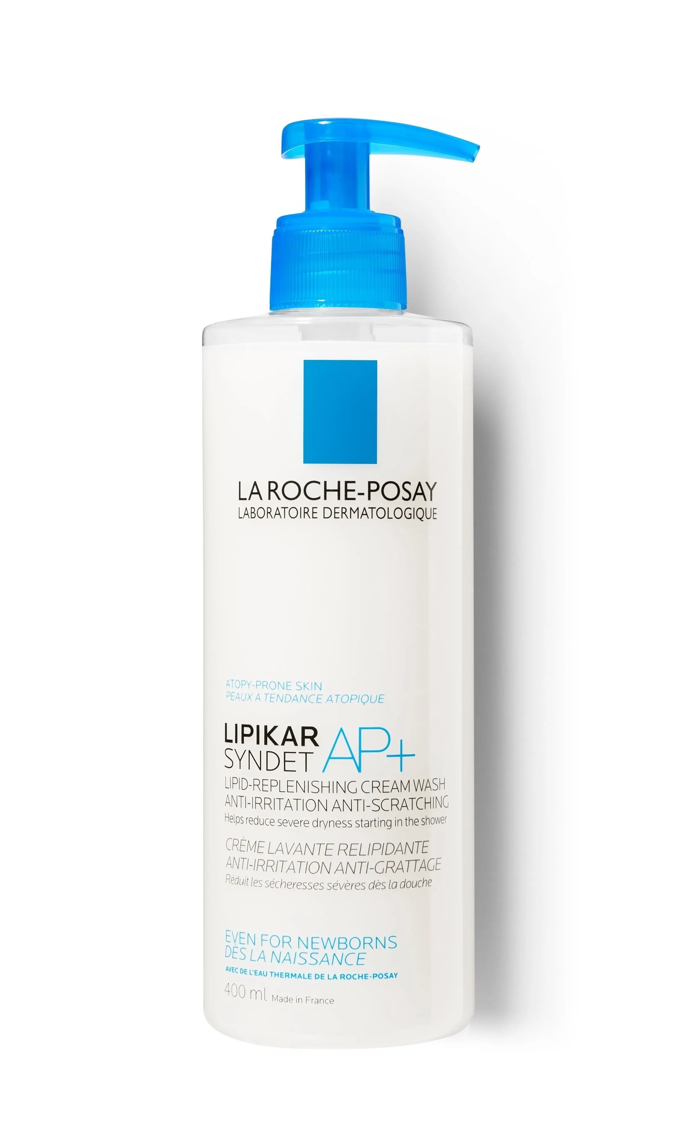 LA ROCHE-POSAY Lipikar Syndet AP+ mazgāšanas krēms, 400 ml - Produkta attēls 