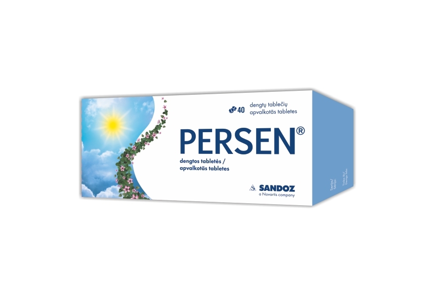 PERSEN TABLETES N40 - Produkta attēls 