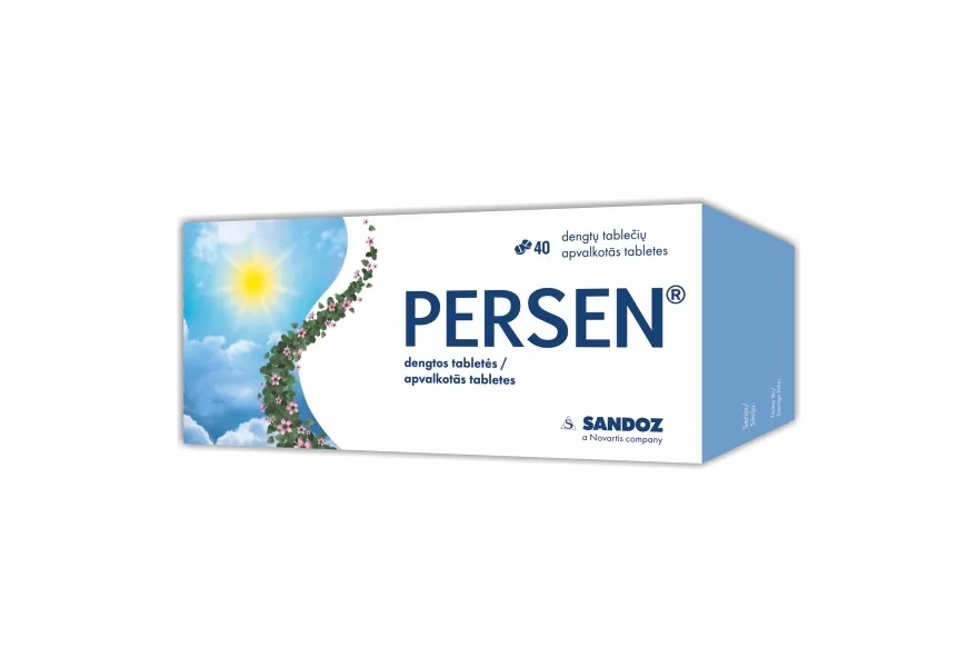 PERSEN TABLETES N40 - Produkta attēls 