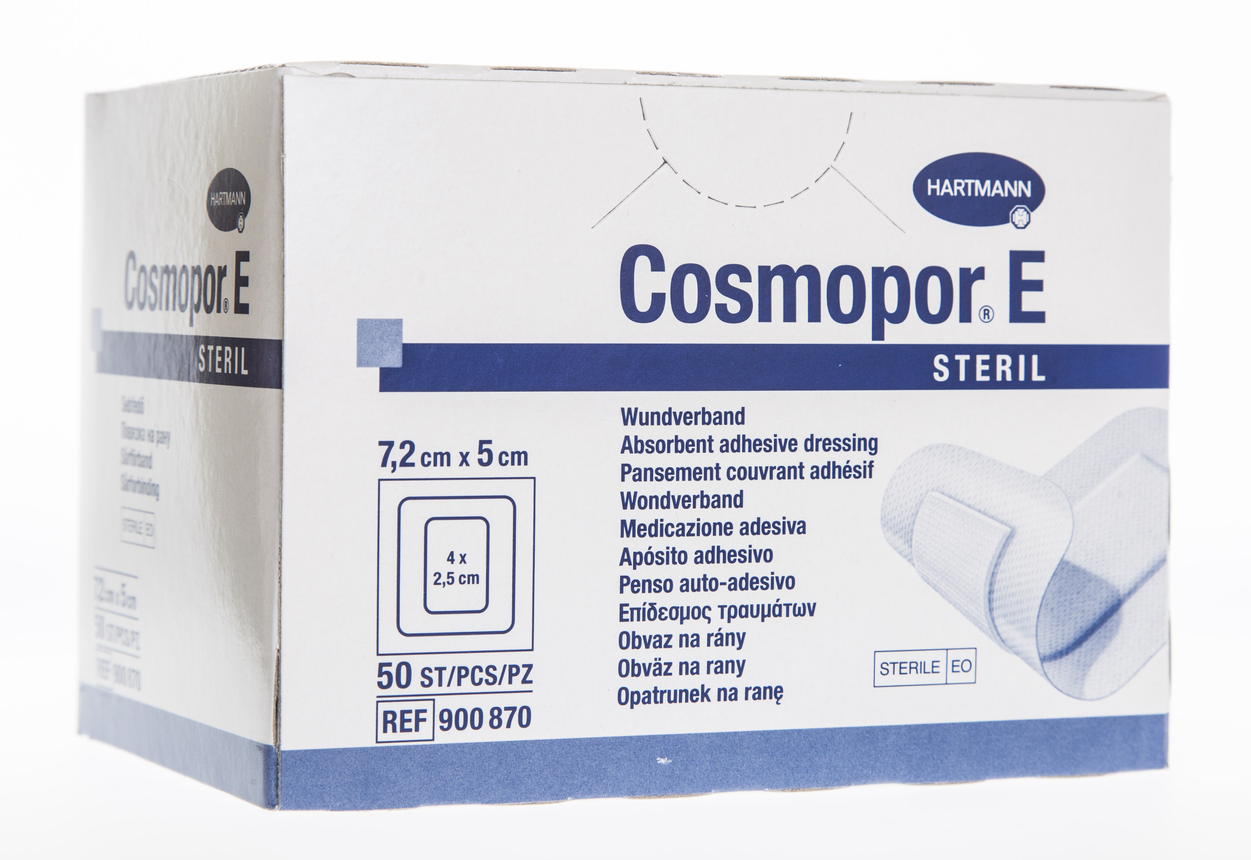 COSMOPOR E plāksteri (7x2  x 5 cm), 50 gab - Produkta attēls 