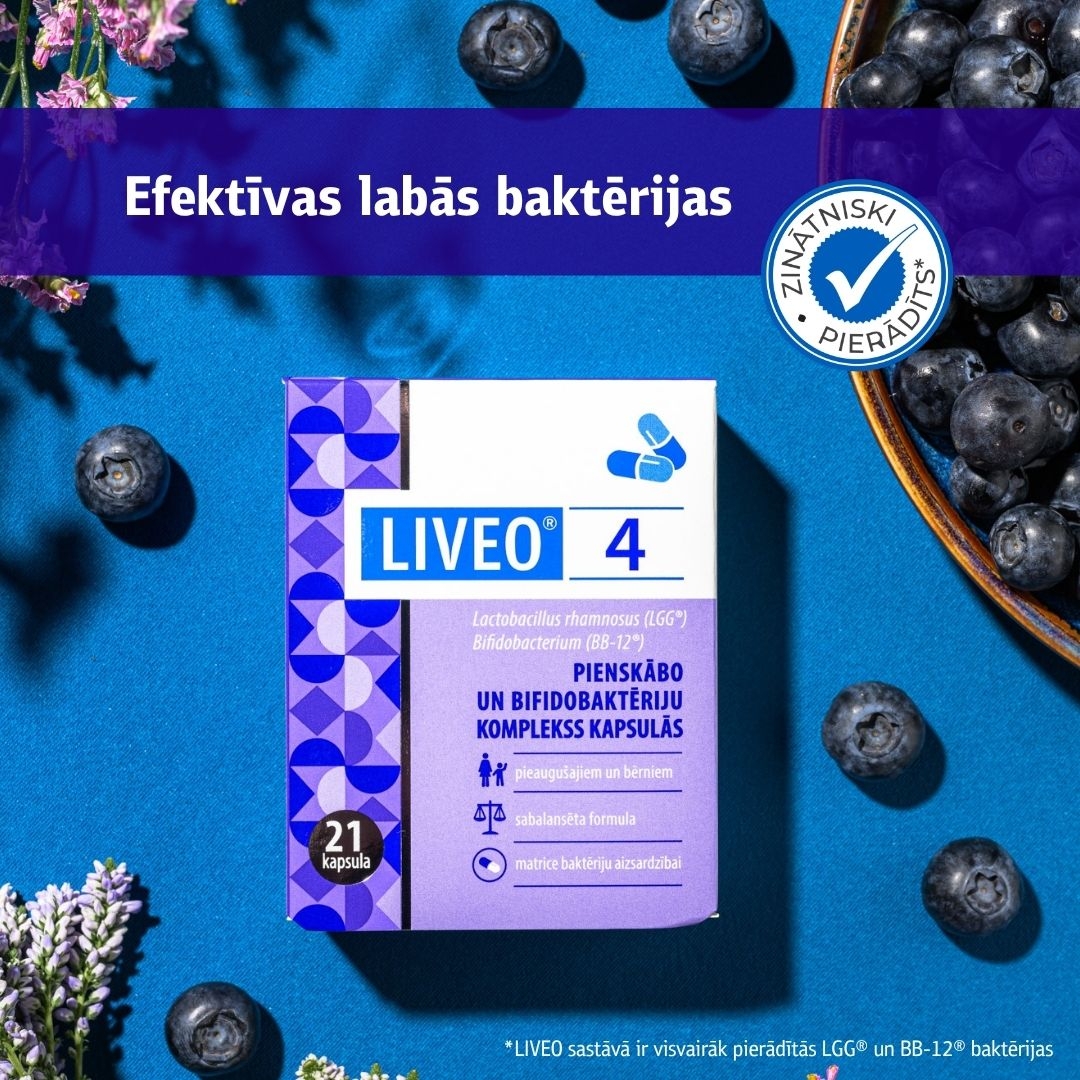 LIVEO 4 kapsulas, 21 gab. - Produkta attēls 3