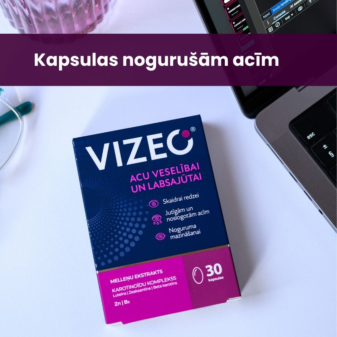 VIZEO® kapsulas, 30 gab. - Produkta attēls 3