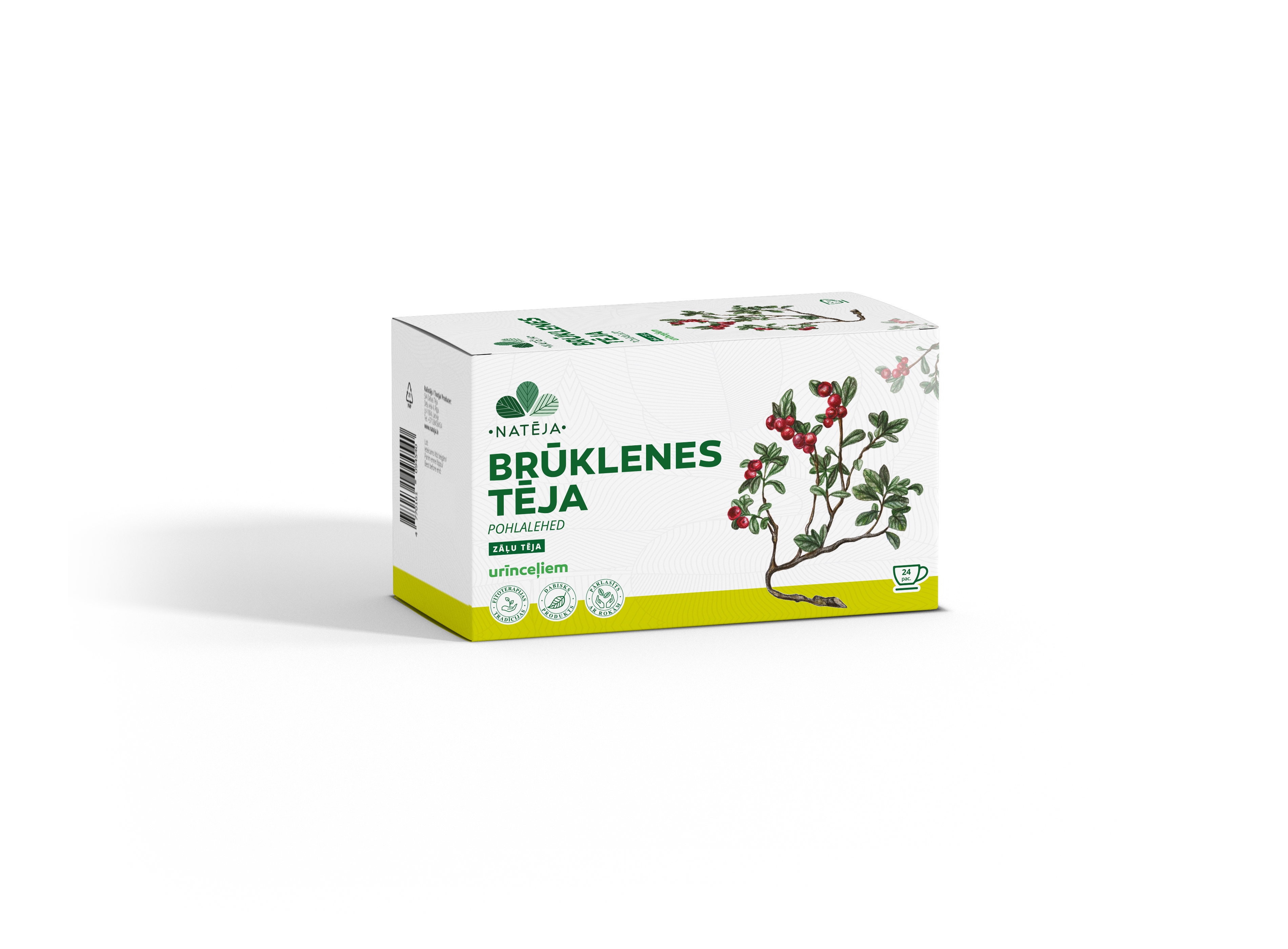 NATĒJA Brūklenes tēja, 24 gab - Produkta attēls 