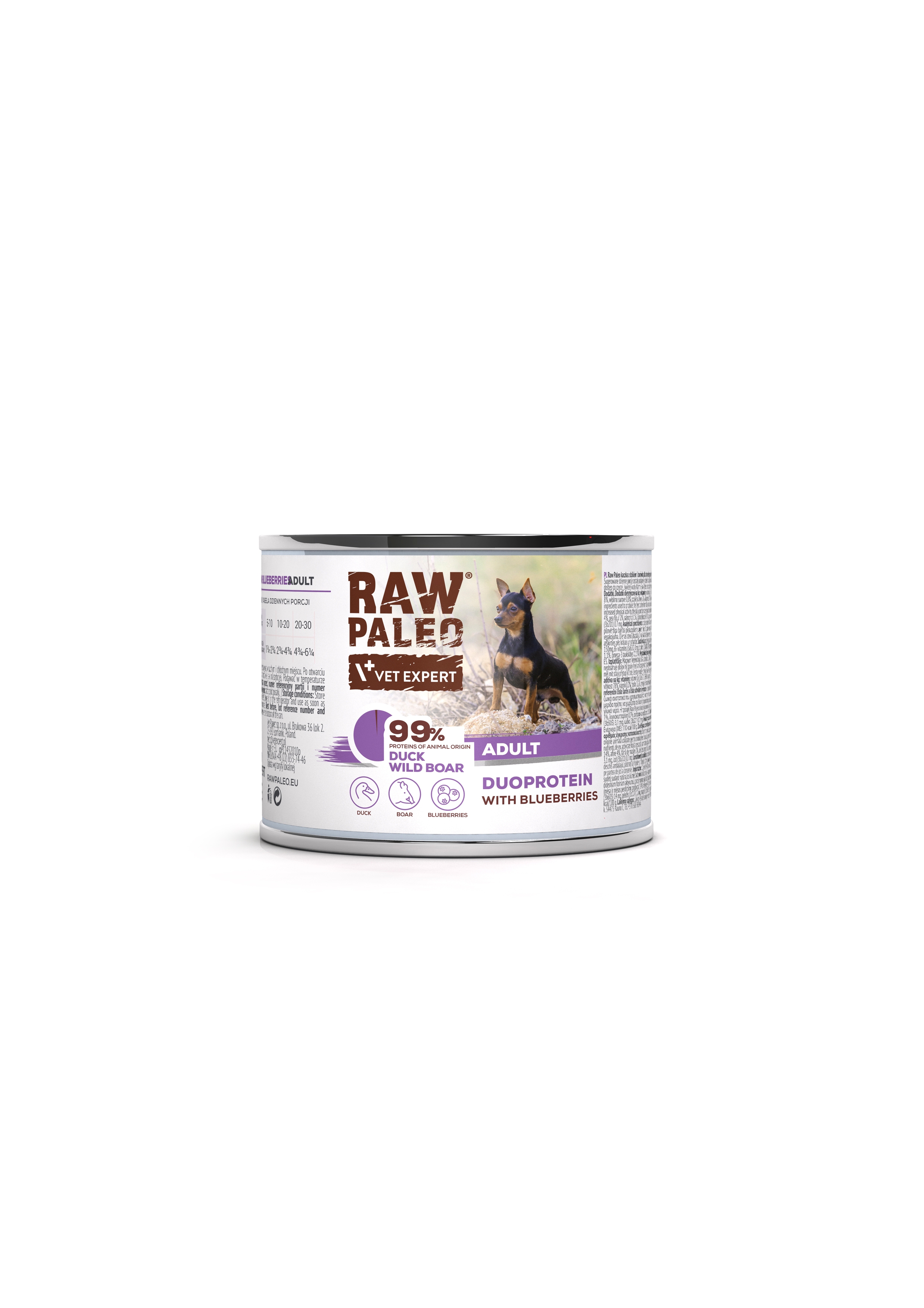 RAW PALEO SUŅU KONS PĪLE/MEŽACŪKA 200G - Produkta attēls 