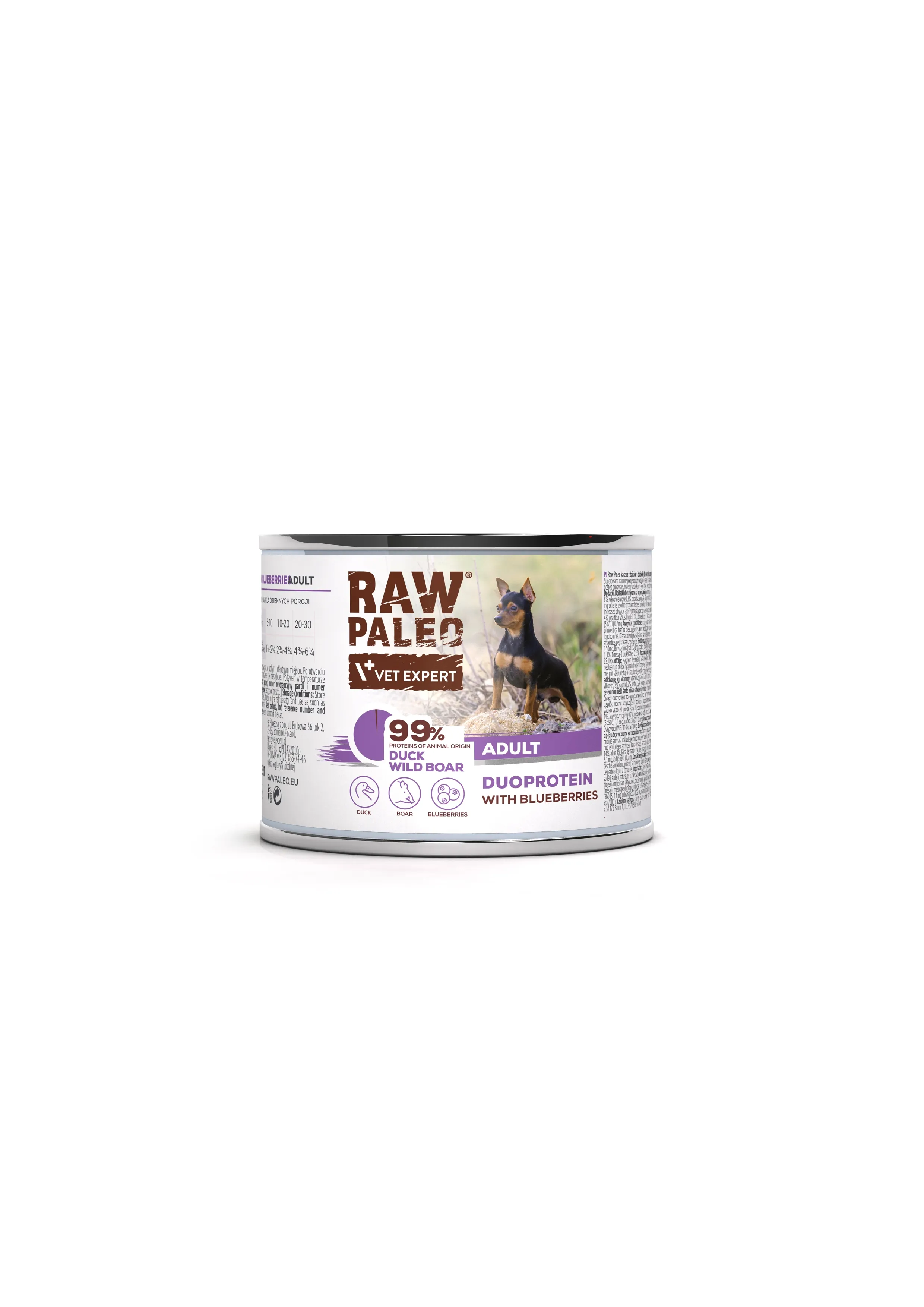RAW PALEO SUŅU KONS PĪLE/MEŽACŪKA 200G - Produkta attēls 