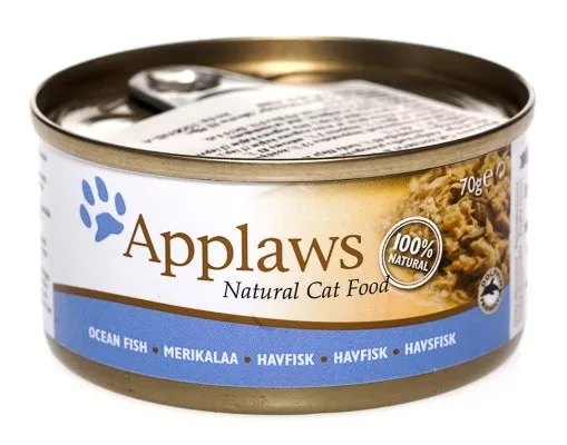 Applaws kaķu konservēta barība okeāna zivs 70g - Produkta attēls 1
