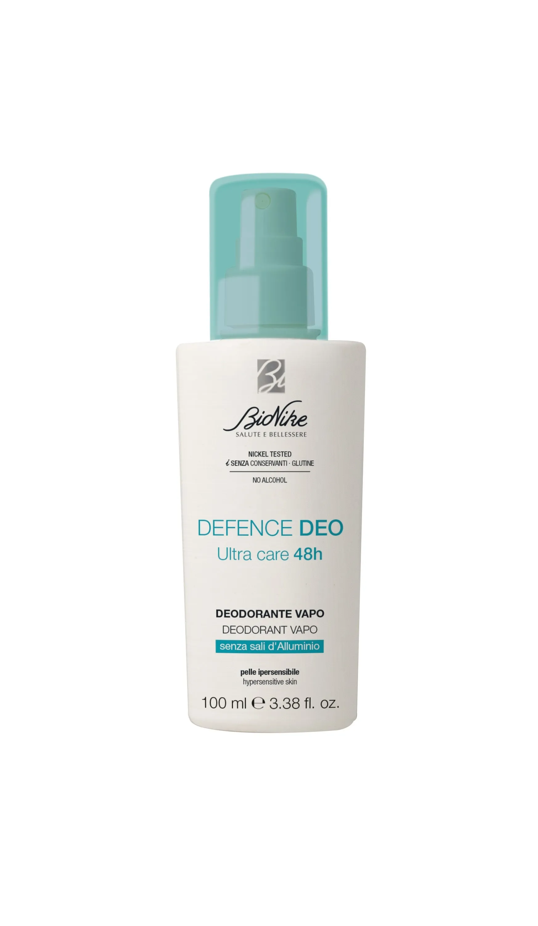 BIONIKE Defence Deo Ultra Care 48h sprejs, 100 ml - Produkta attēls 