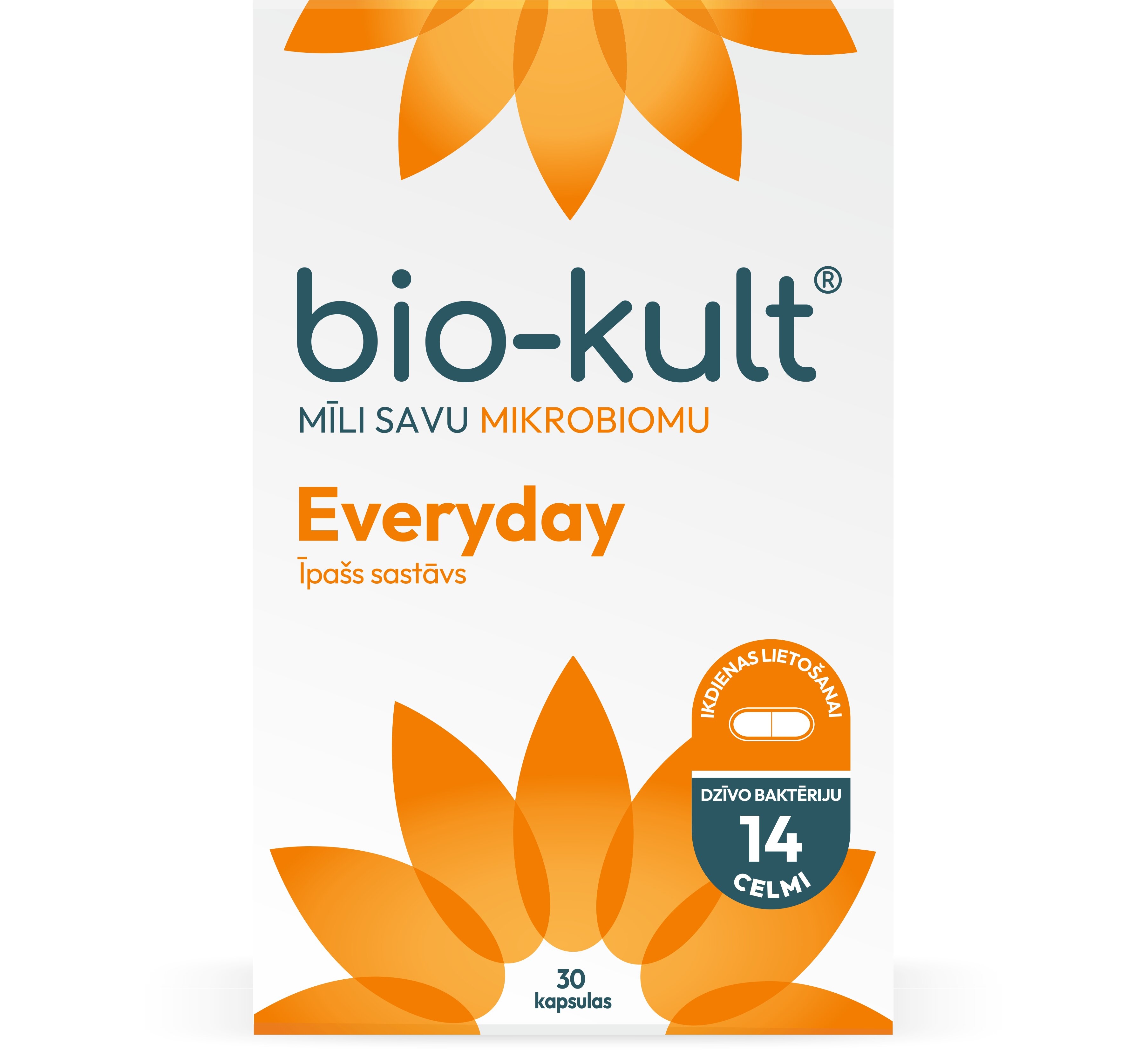 BIO-KULT® Everyday, 30 kapsulas - Produkta attēls 