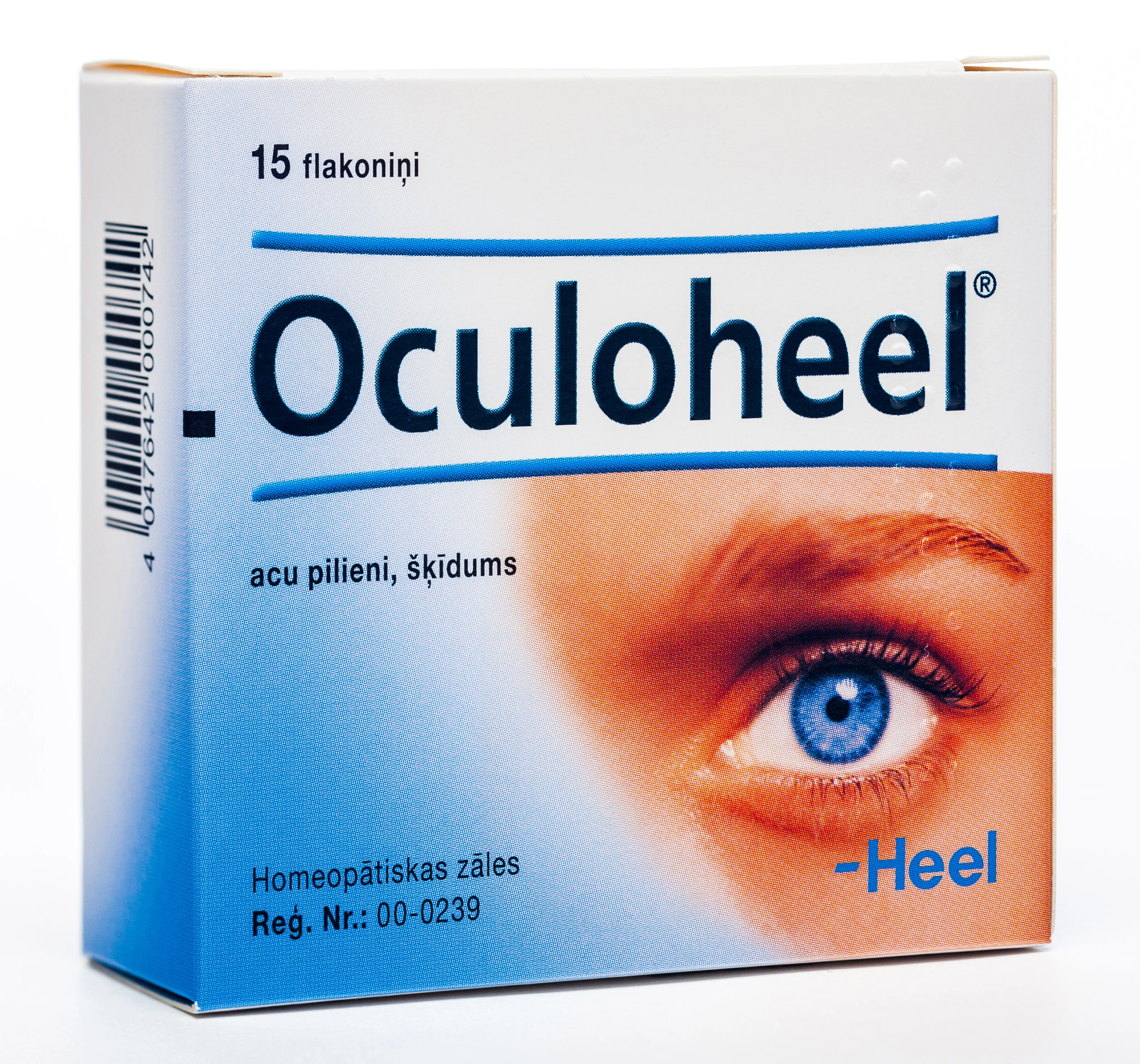 OCULOHEEL 0.45ML ACU PILIENI N15 - Produkta attēls 