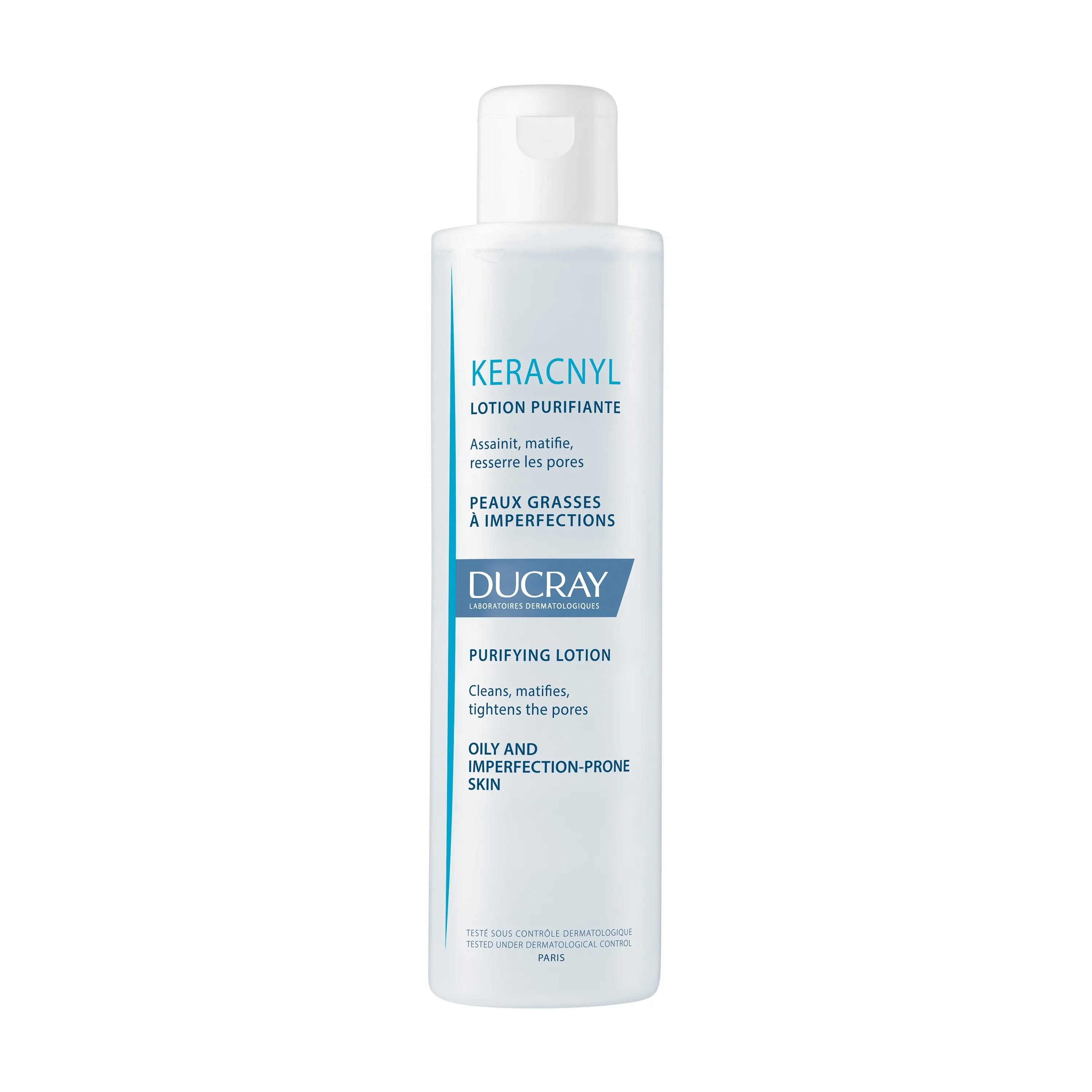 DUCRAY Keracnyl poras savelkošs tonizējošs losjons, 200 ml - Produkta attēls 