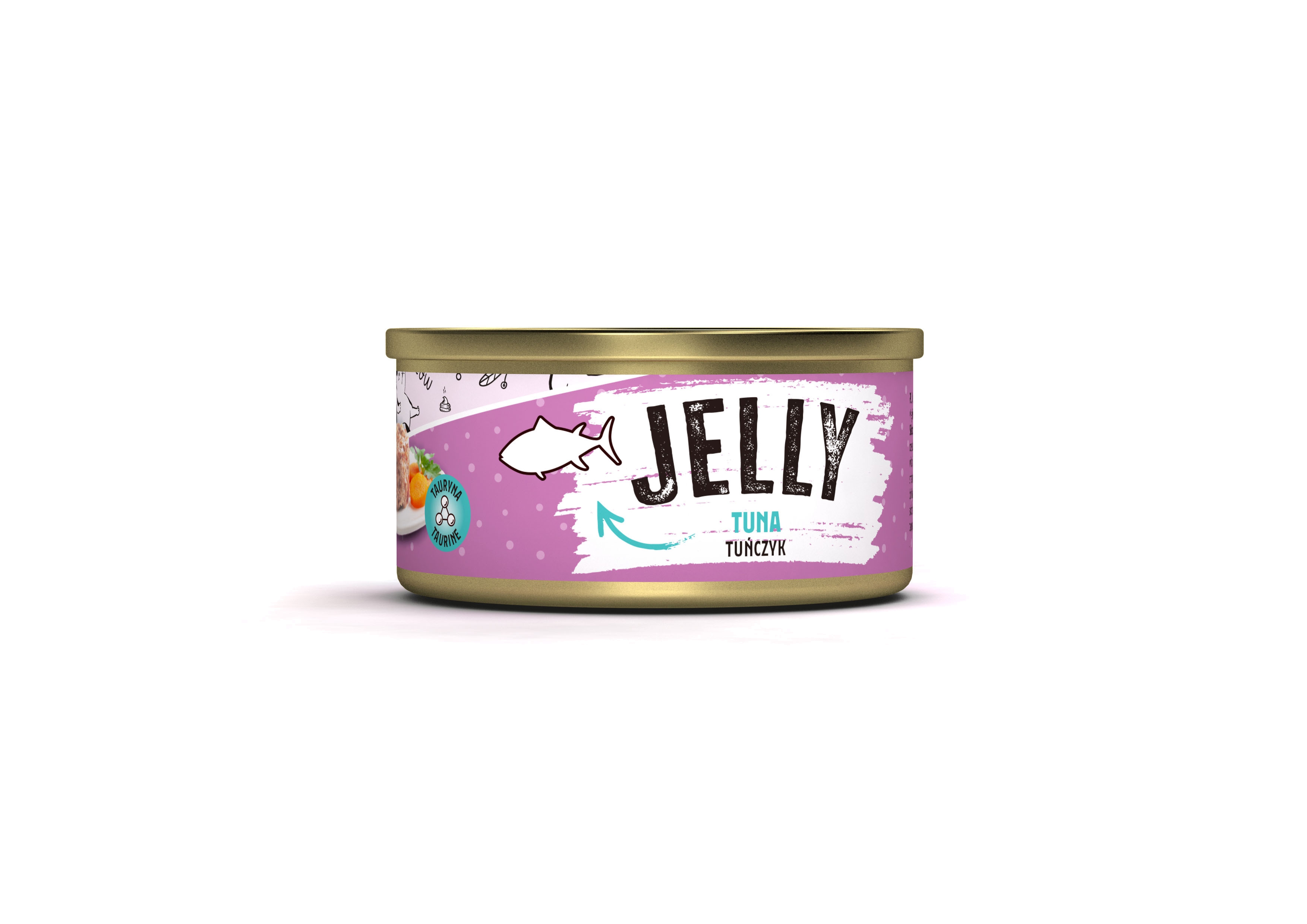 MR.BANDIT CAT JELLY KONS TUNA /TUNCIS ŽELEJĀ 80G /1643 - Produkta attēls 