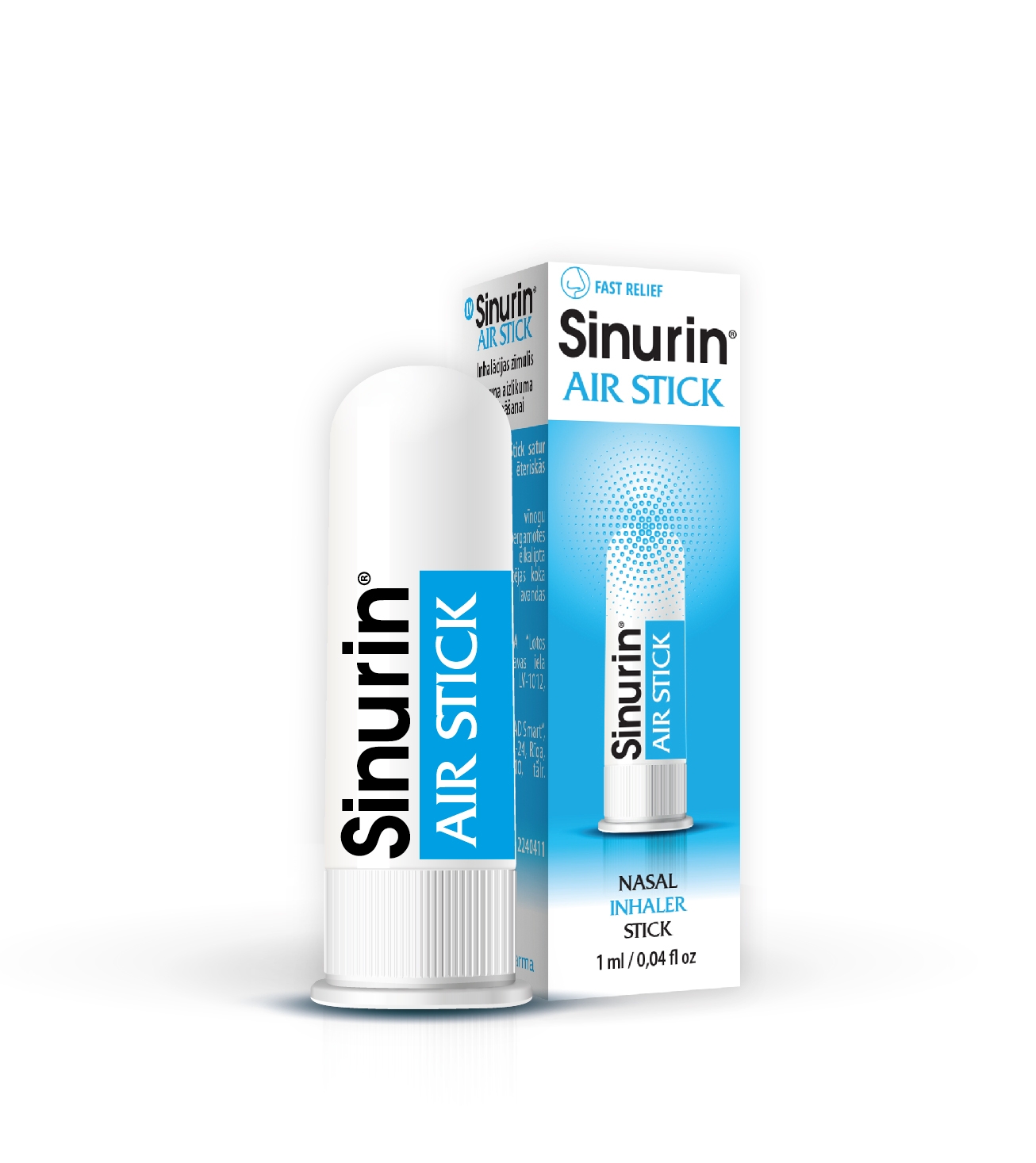 Sinurin Air Stick inhalācijas zīmulis, 1 ml - Produkta attēls 