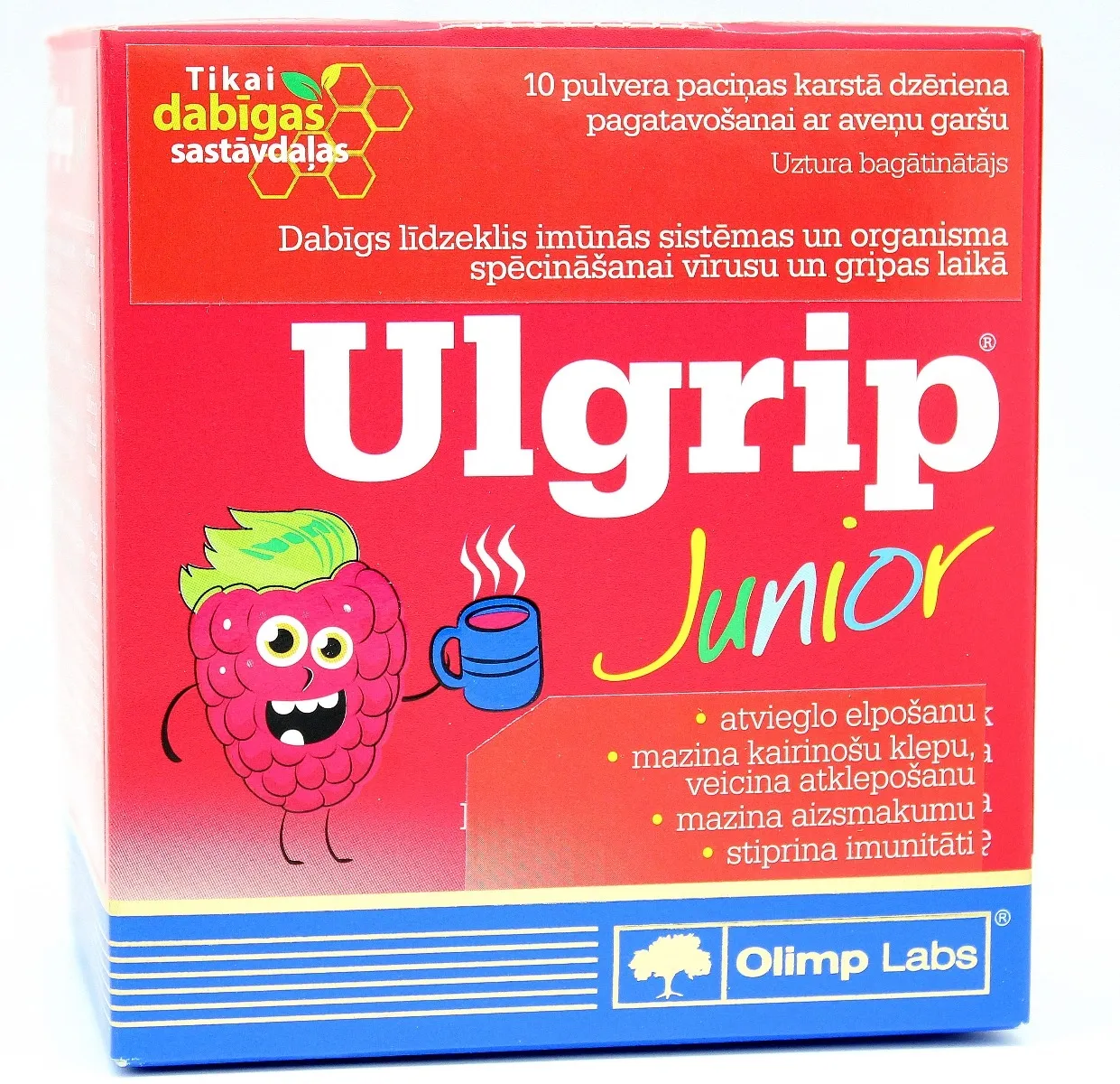 OLIMPLABS ULGRIP JUNIOR POW PAC N10 (AVEŅU) - Produkta attēls 