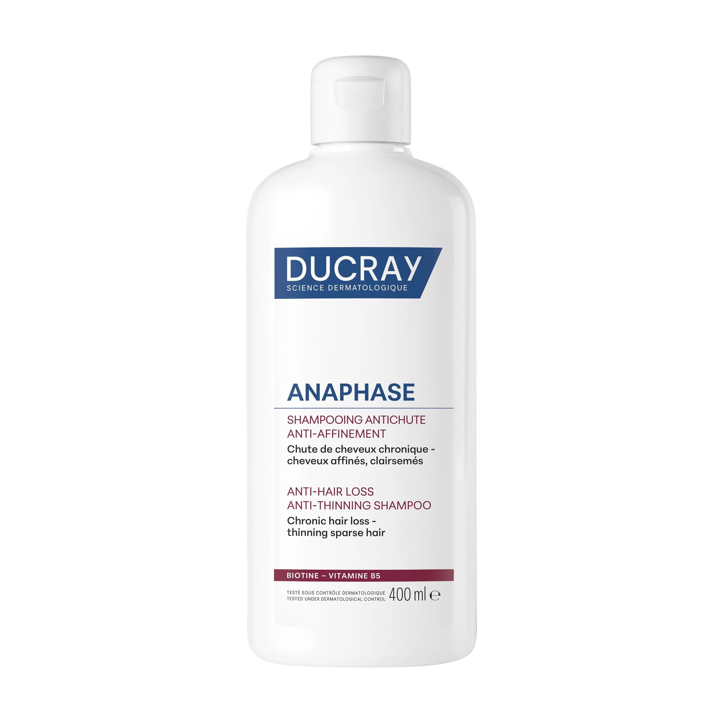 DUCRAY Anaphase Chronic šampūns pret matu izkrišanu, 400ml - Produkta attēls 