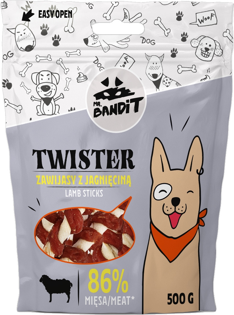 MR.BANDIT TWISTER VĪTAS JĒRA NŪJIŅAS 500G - Produkta attēls 