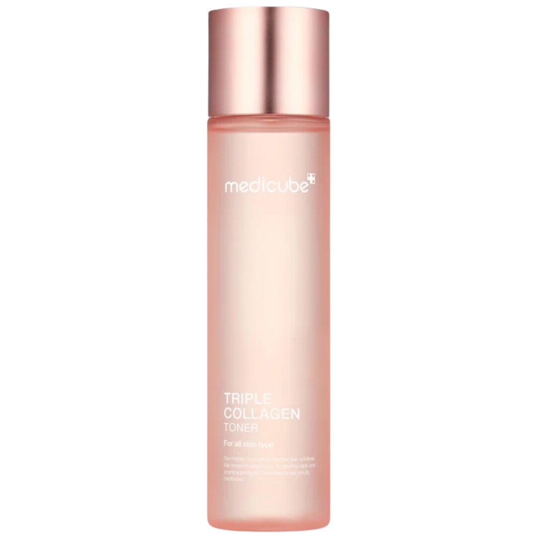 MEDICUBE Triple Collagen 4.0 toniks sejas ādas kopšanai, 140 ml - Produkta attēls 