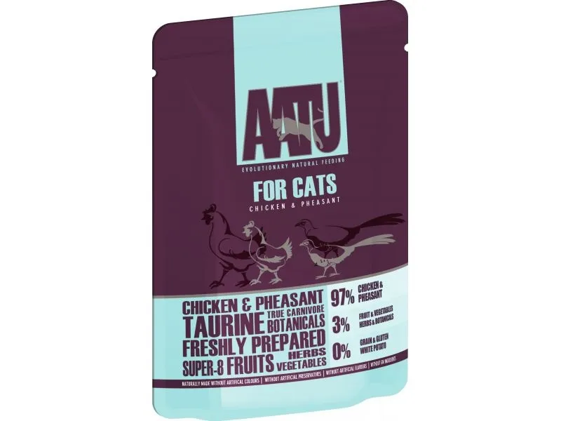 AATU KAĶU PAC VISTA/FAZĀNS 85G - Produkta attēls 