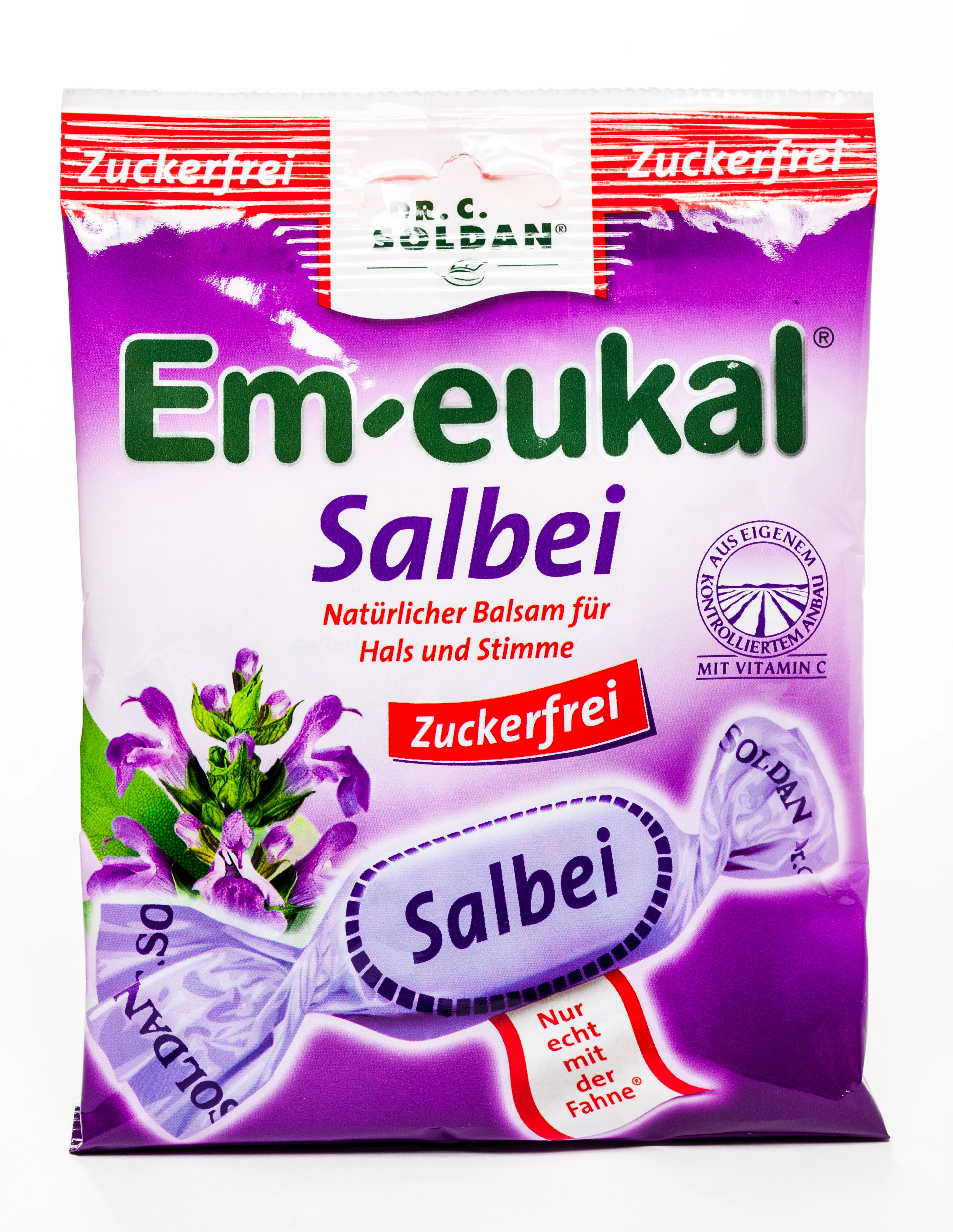 EM-EUKAL salvijas ledenes (bez cukura), 75 g. - Produkta attēls 