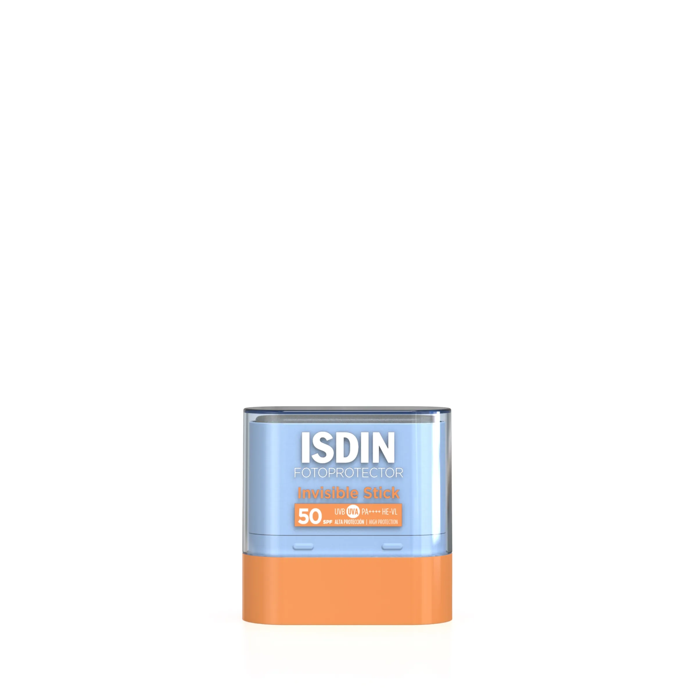 ISDIN Fotoprotector Invisible Stick SPF 50, caurspīdīgs zīmulis,10g - Produkta attēls 