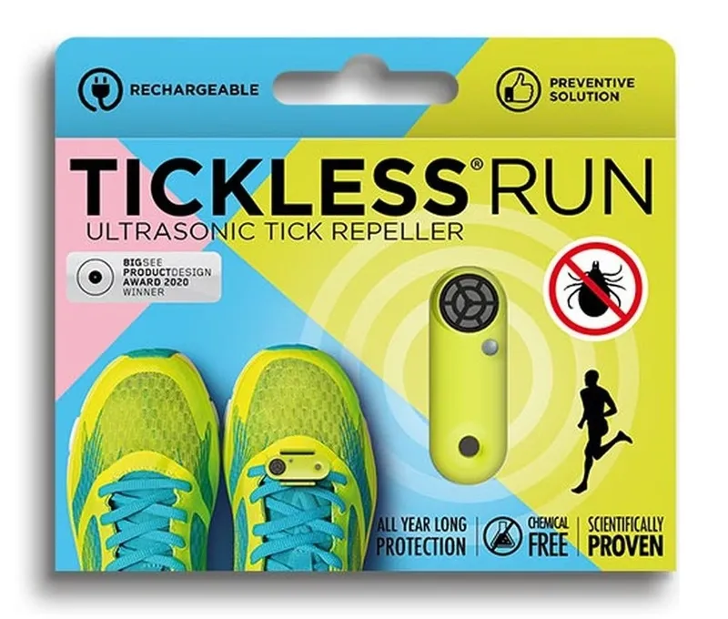 Tickless Run ultraskaņas repelenta ierīce, zaļa (USB lādējama) - Produkta attēls 1
