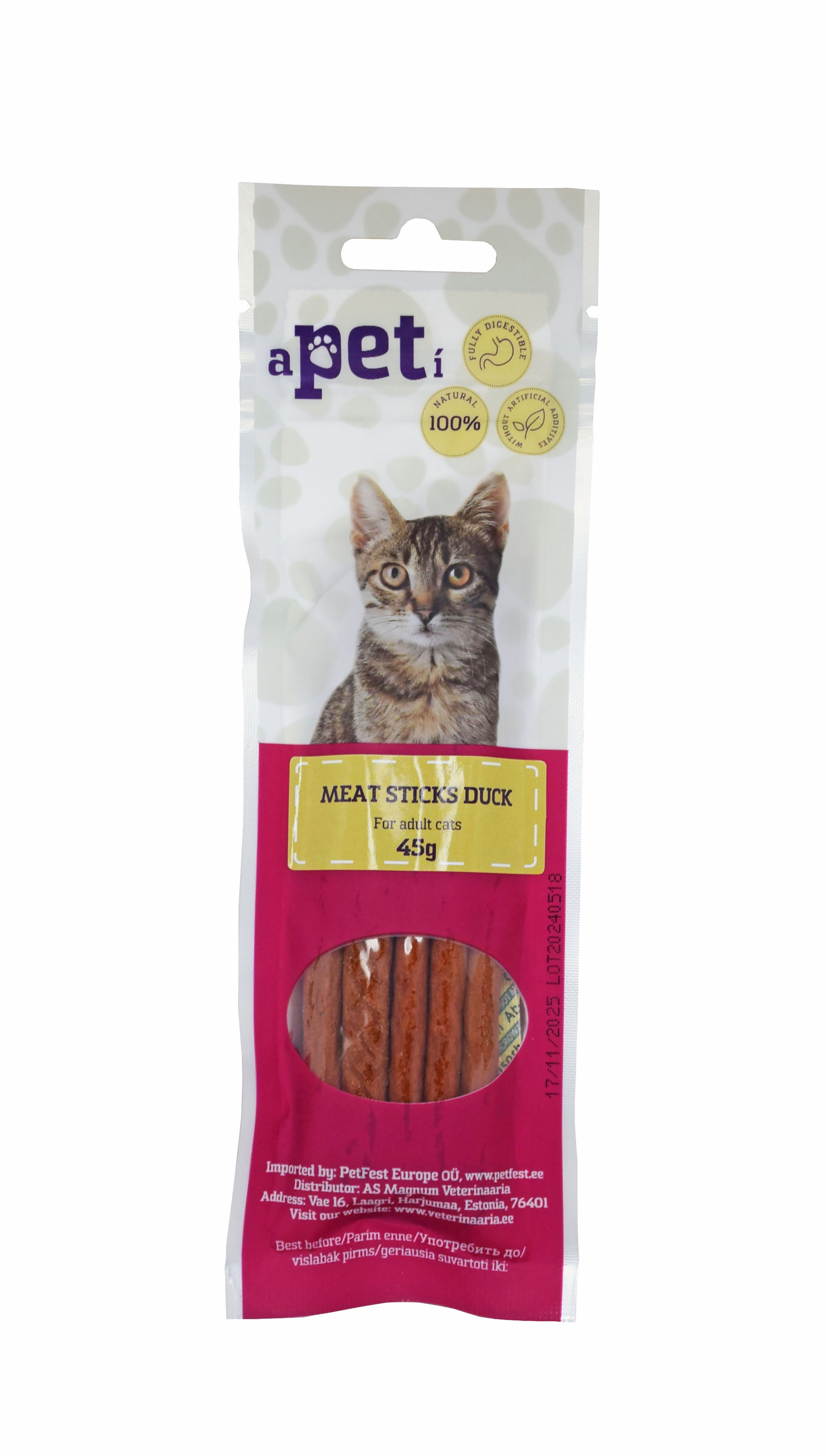 APETI PĪLES GAĻAS DESIŅAS KAĶIEM 45G - Produkta attēls 