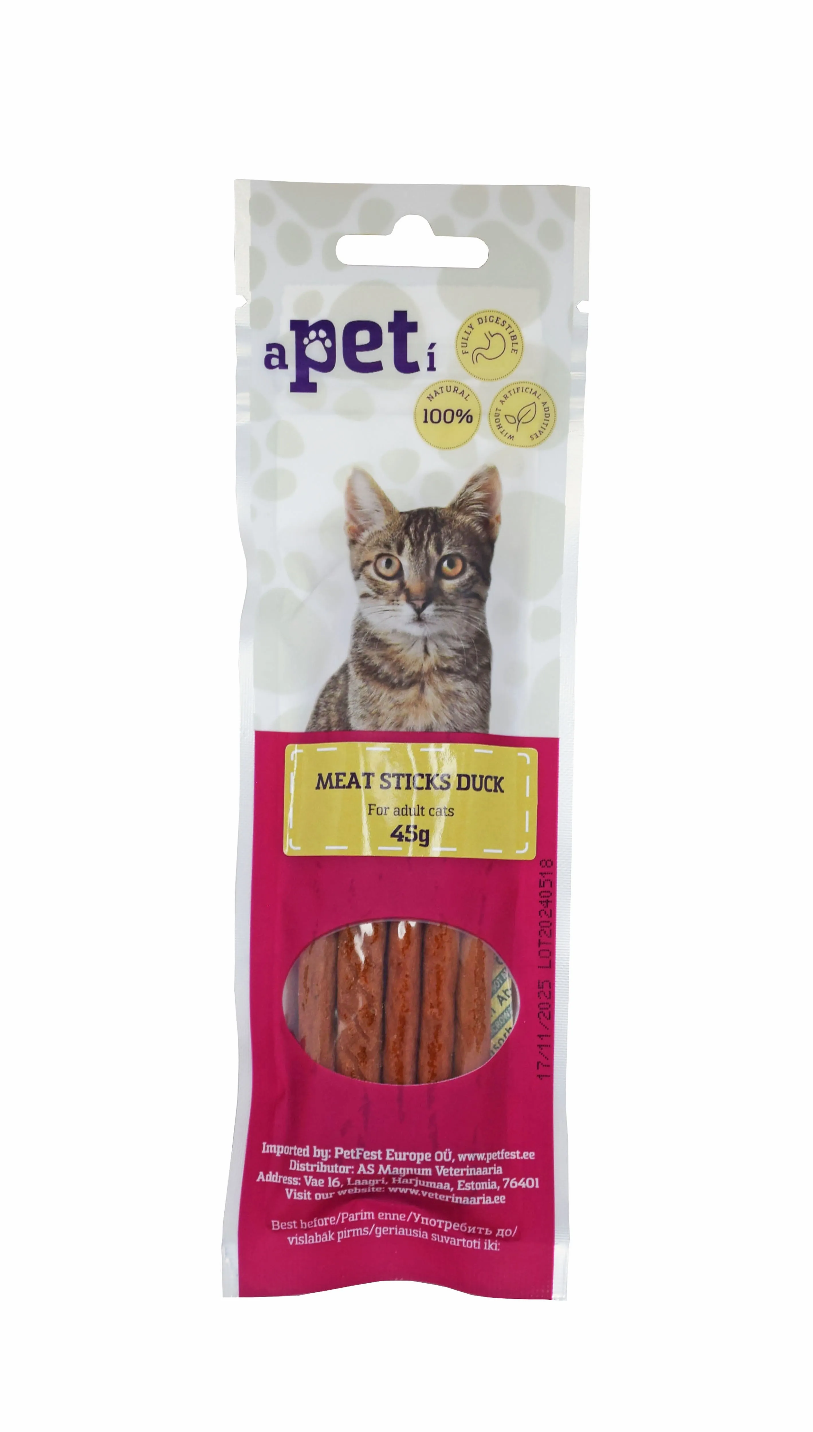 APETI PĪLES GAĻAS DESIŅAS KAĶIEM 45G - Produkta attēls 