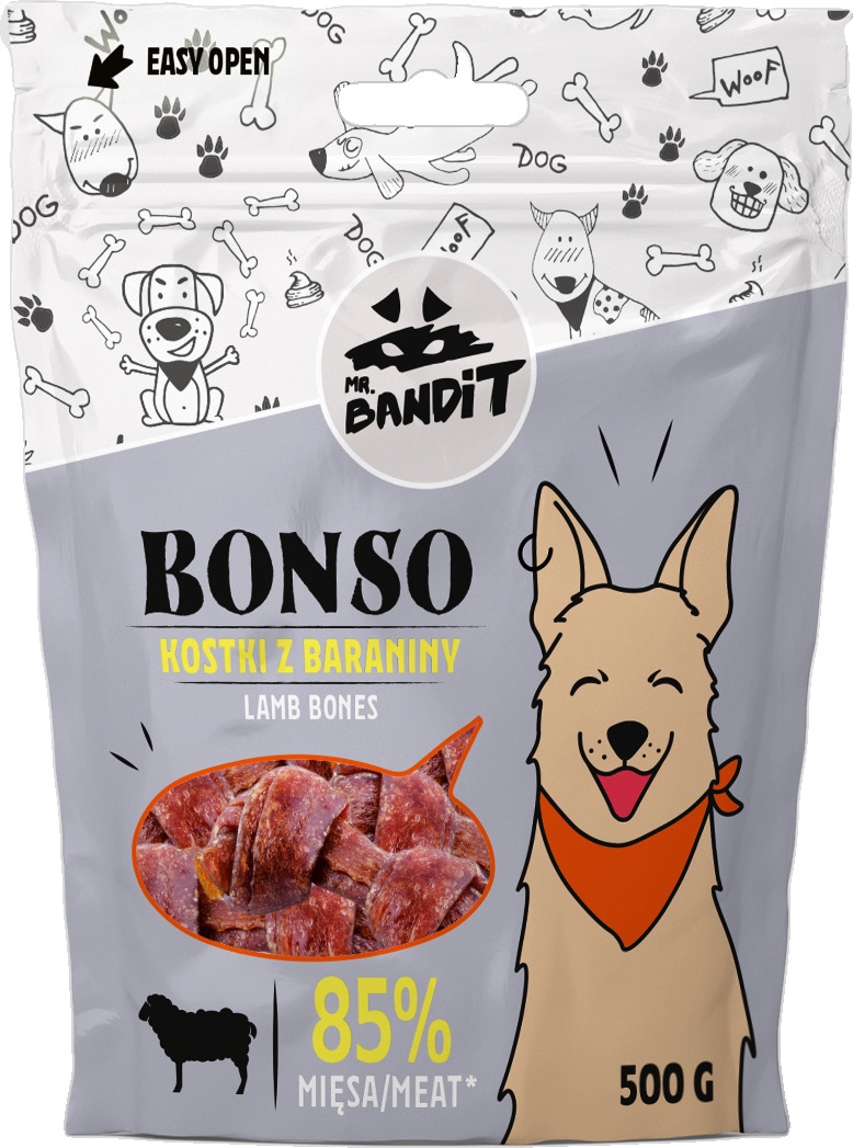 MR.BANDIT BONSO JĒRA KAULIŅI 500G - Produkta attēls 