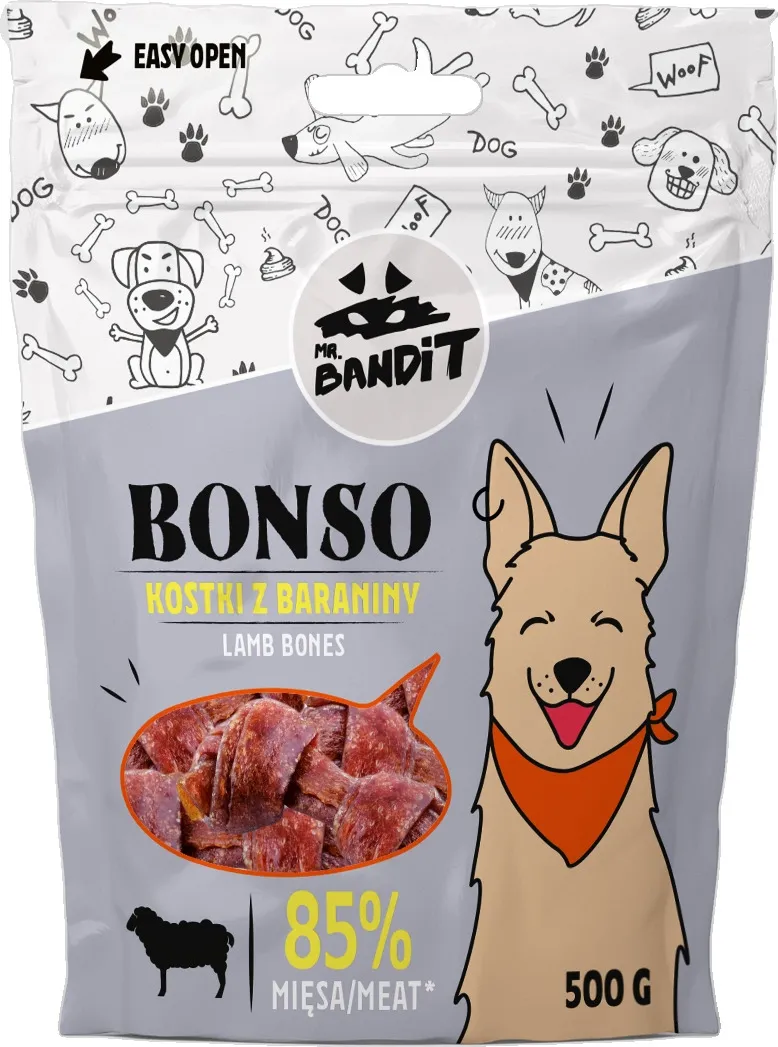 MR.BANDIT BONSO JĒRA KAULIŅI 500G - Produkta attēls 