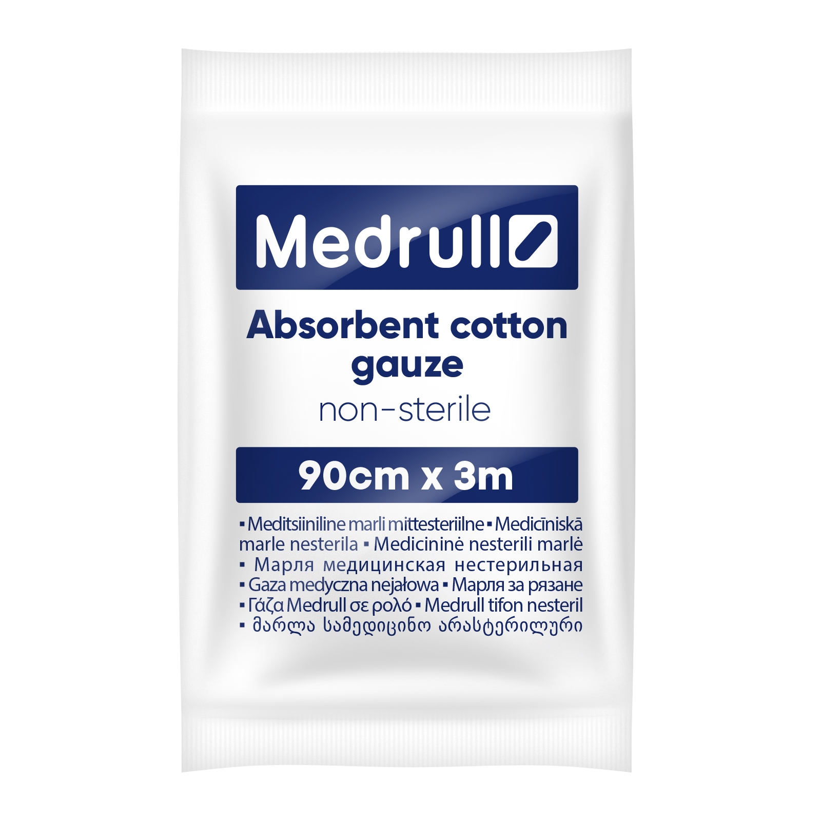 MEDRULL Marle medicīniskā nest., 3 m x 90 cm - Produkta attēls 