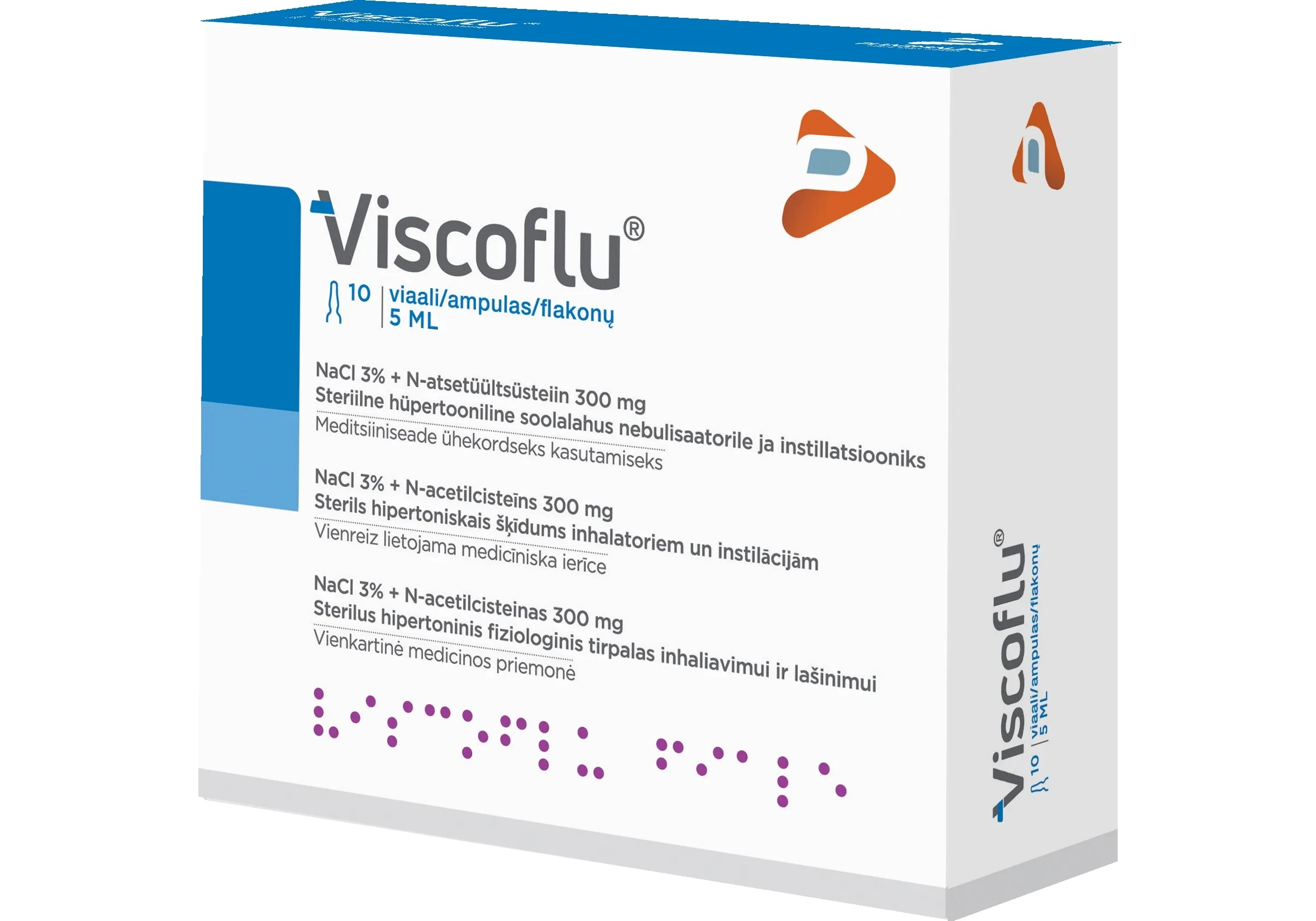 VISCOFLU®, 5 ml ampulas, N1 - Produkta attēls 