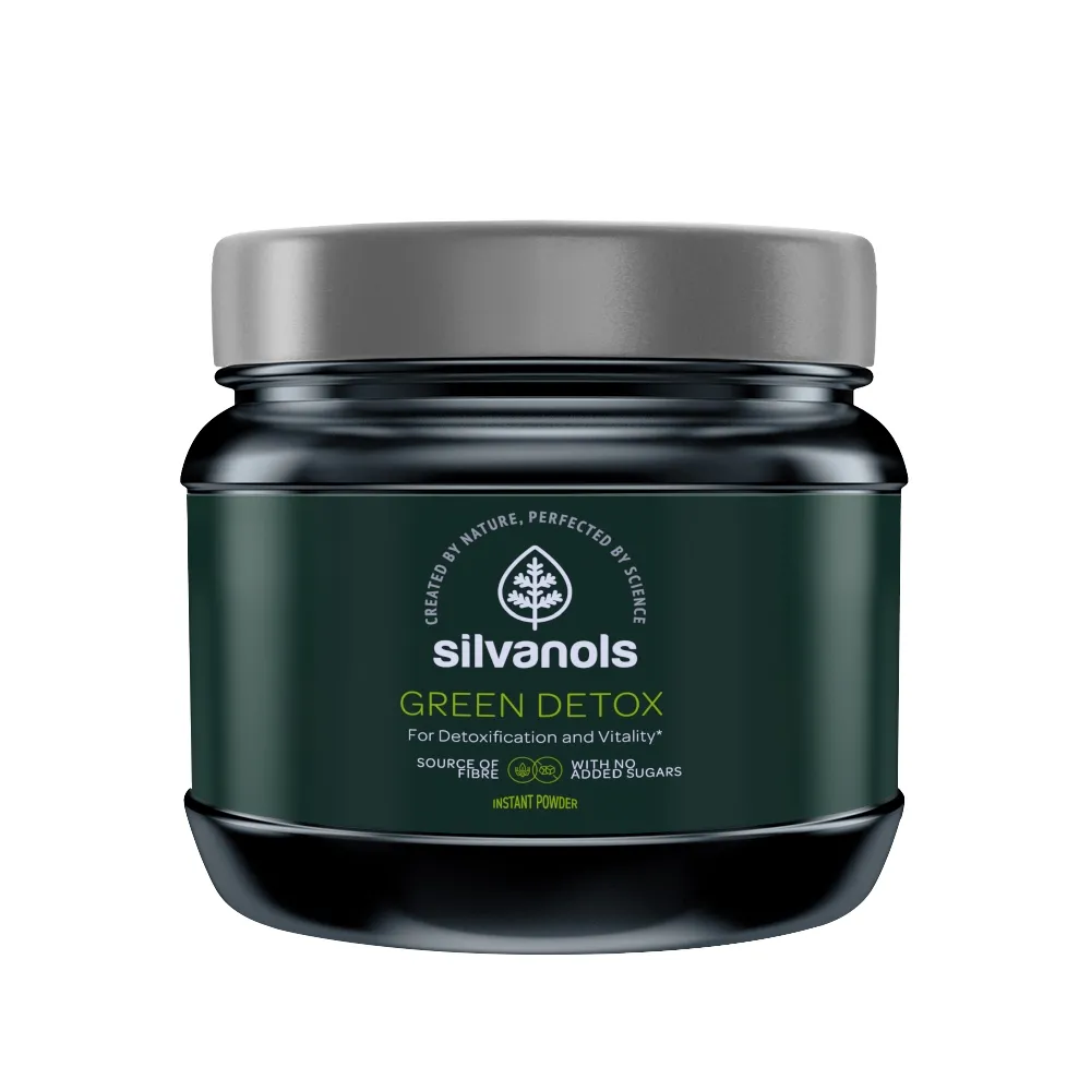 SILVANOLS Green Detox pulveris, 300 g - Produkta attēls 