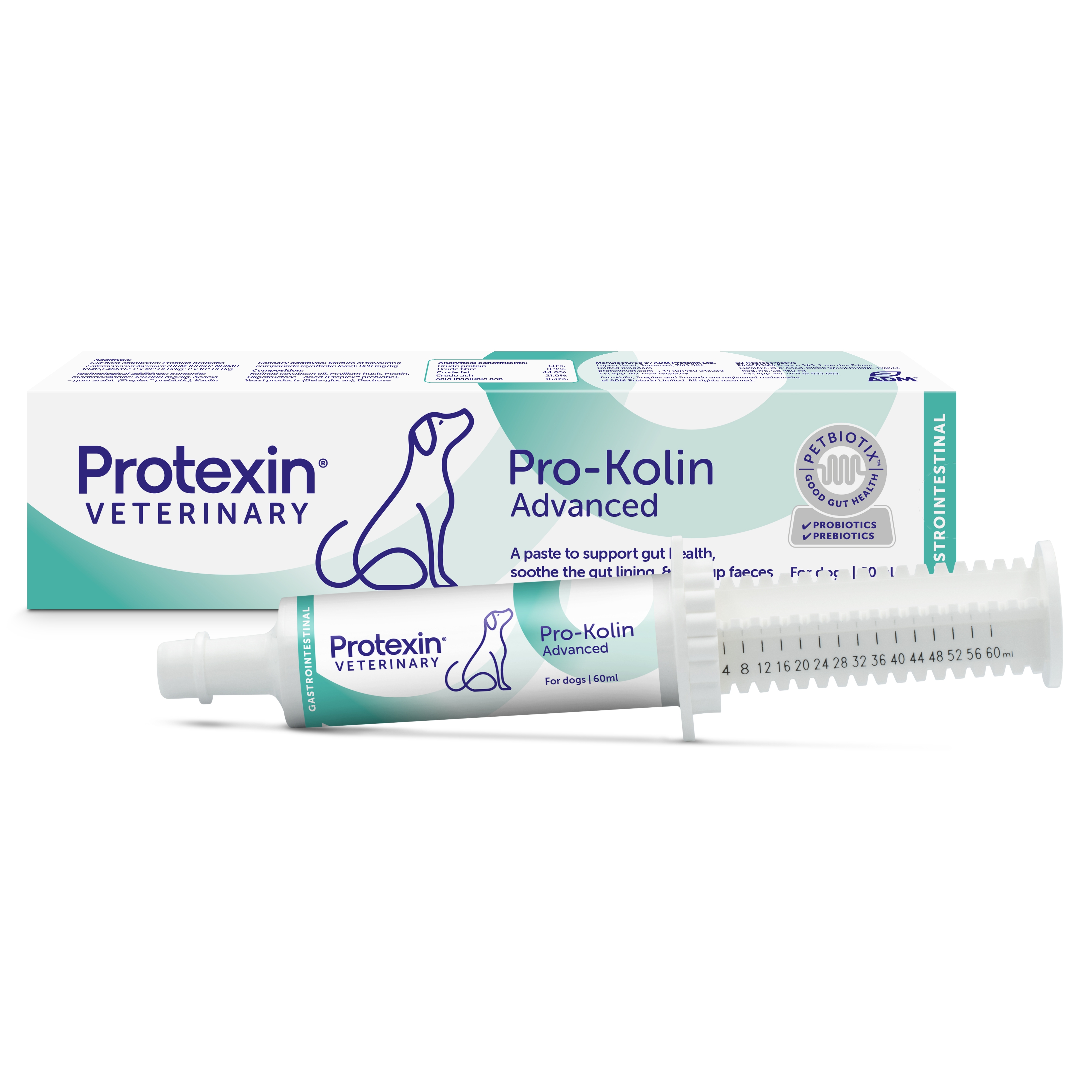 PRO-KOLIN ADVANCED DOG PASTA 60ML SUŅIEM - Produkta attēls 