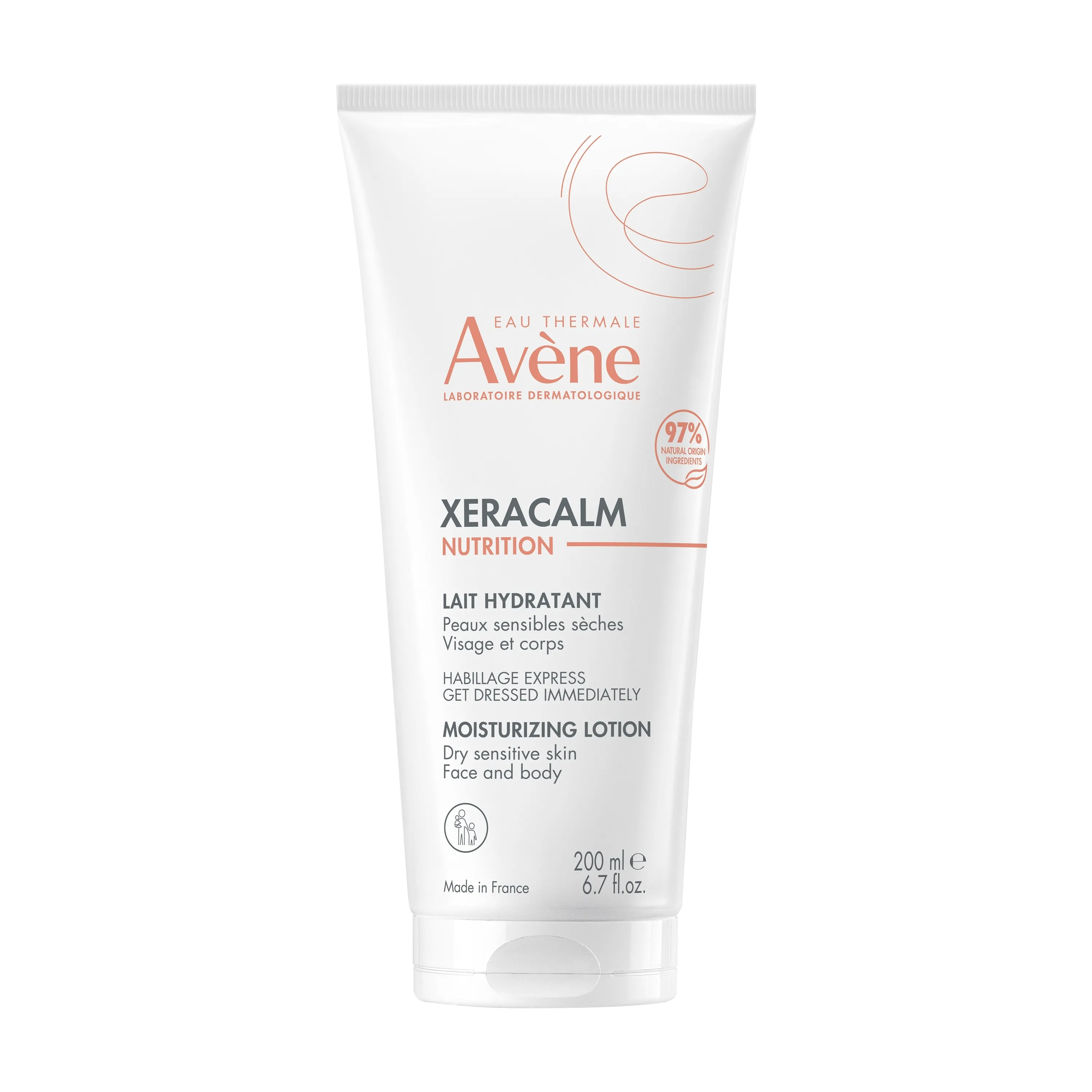 AVENE Xeracalm Nutrition losjons, 200ml - Produkta attēls 