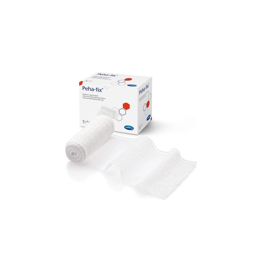 PEHA-FIX elastīga saite (6 cm x 4 m), 1 gab - Produkta attēls 