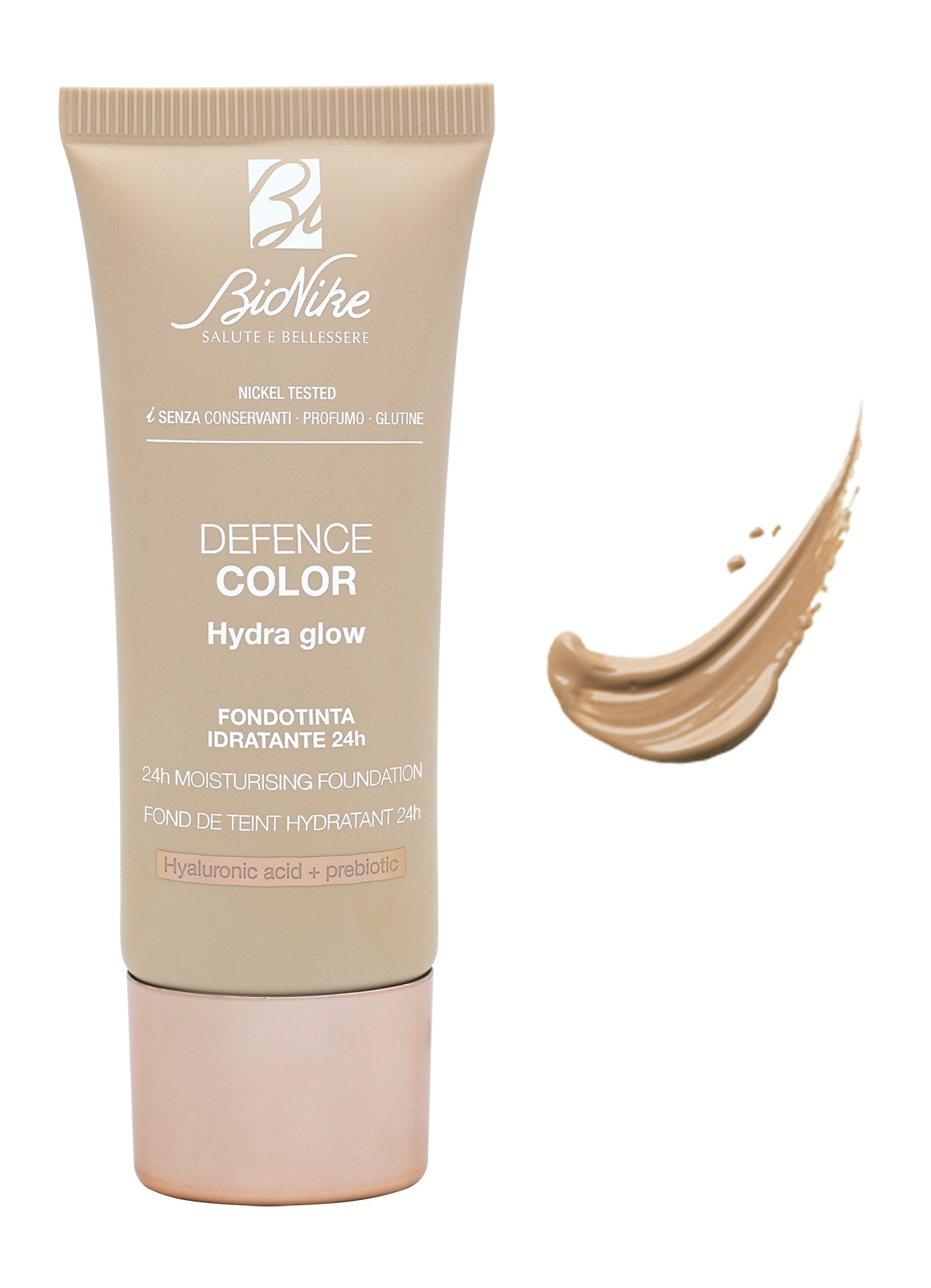 BIONIKE Color Hydra 24h mitrinošs tonālais krēms NR104 Beige, 30 ml - Produkta attēls 
