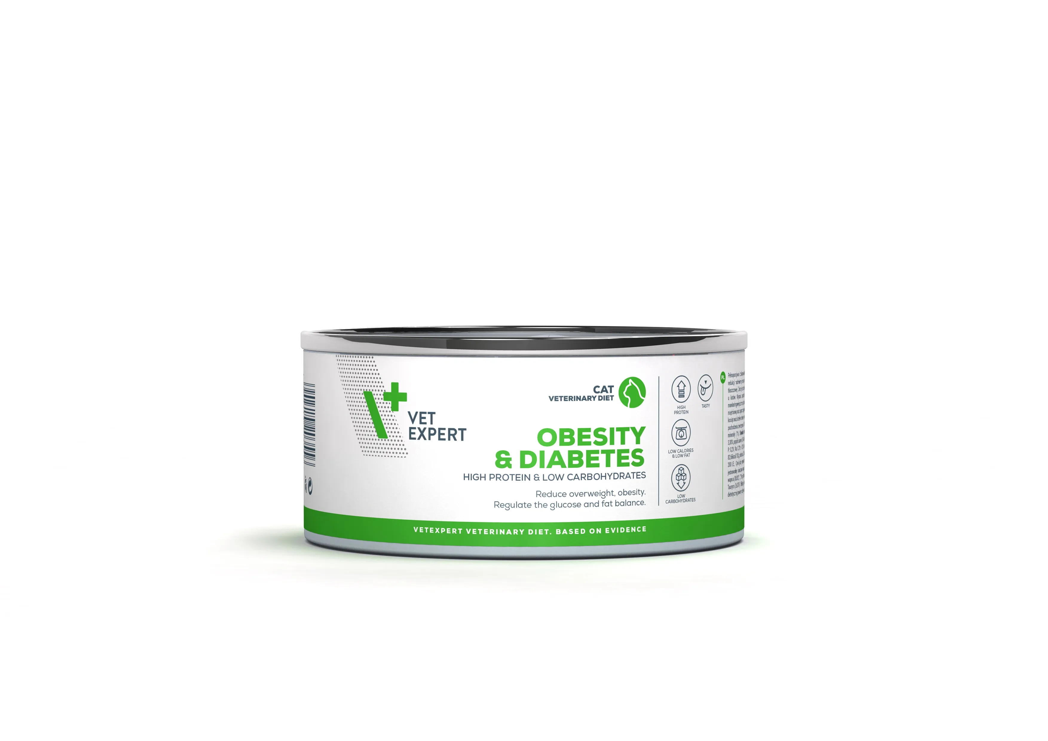 4T VD KAĶU OBESITY &DIABETES KONS 100G - Produkta attēls 